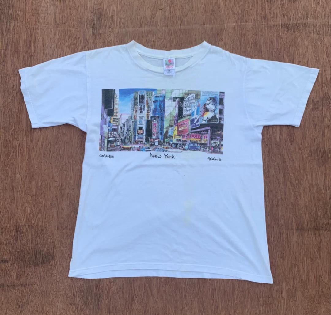 Fruit Of The Loom × Vintage Vintage New York Size US M / EU 48-50 / 2 - 1 Thumbnail