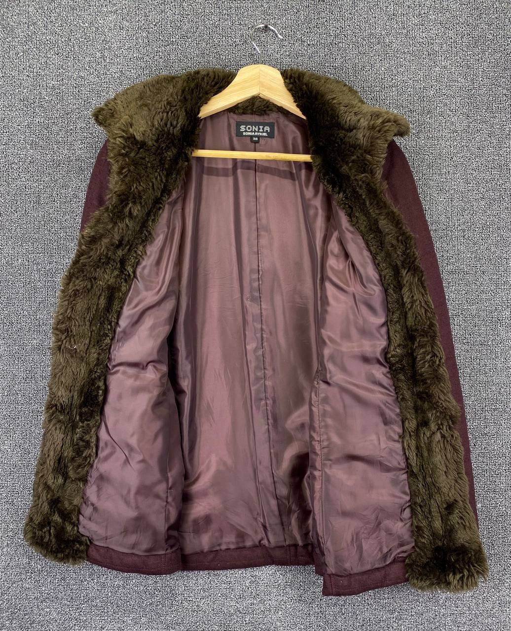 Sonia Rykiel Vintage Sonia Rykiel Faux Fur Quilted Jacket Size S / US 4 / IT 40 - 4 Thumbnail