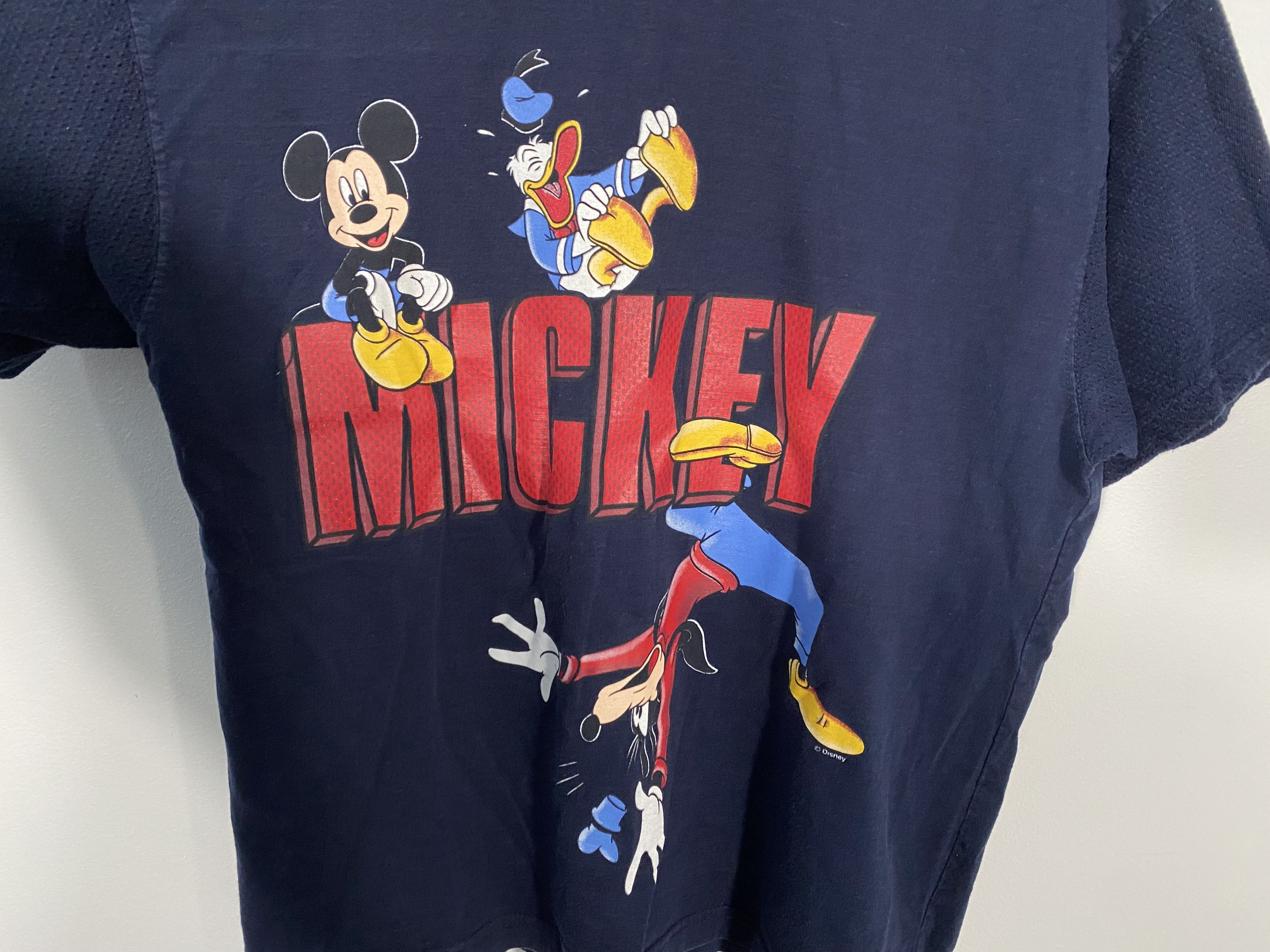 Disney Vintage Mickey Unlimited Character graphic tee navy Size US M / EU 48-50 / 2 - 3 Thumbnail