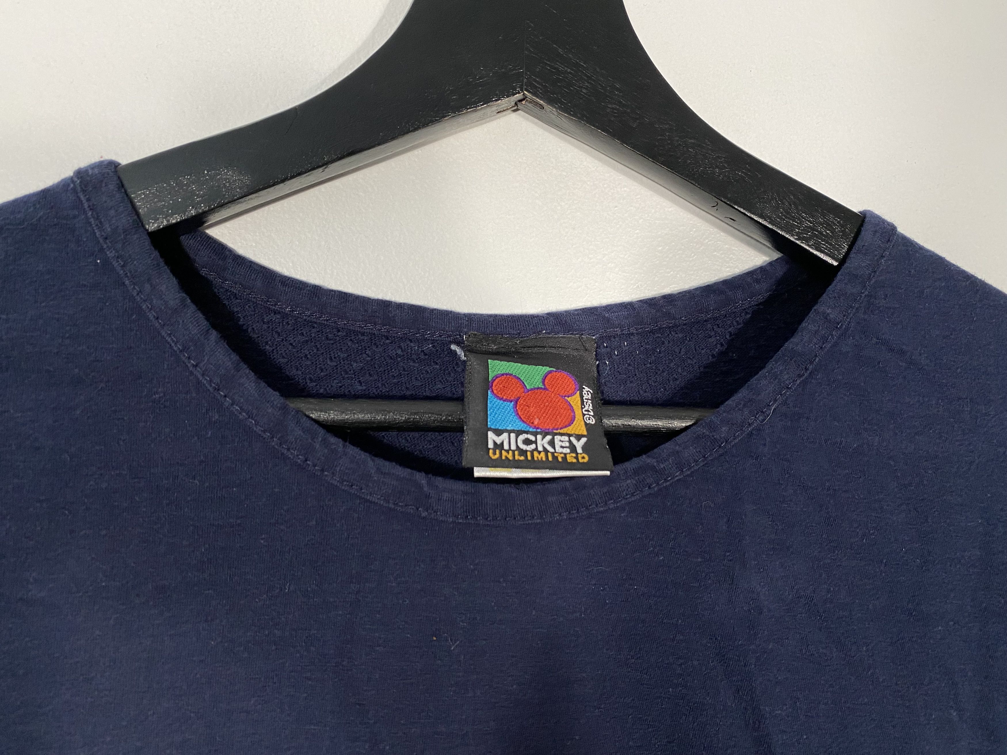 Disney Vintage Mickey Unlimited Character graphic tee navy Size US M / EU 48-50 / 2 - 4 Thumbnail