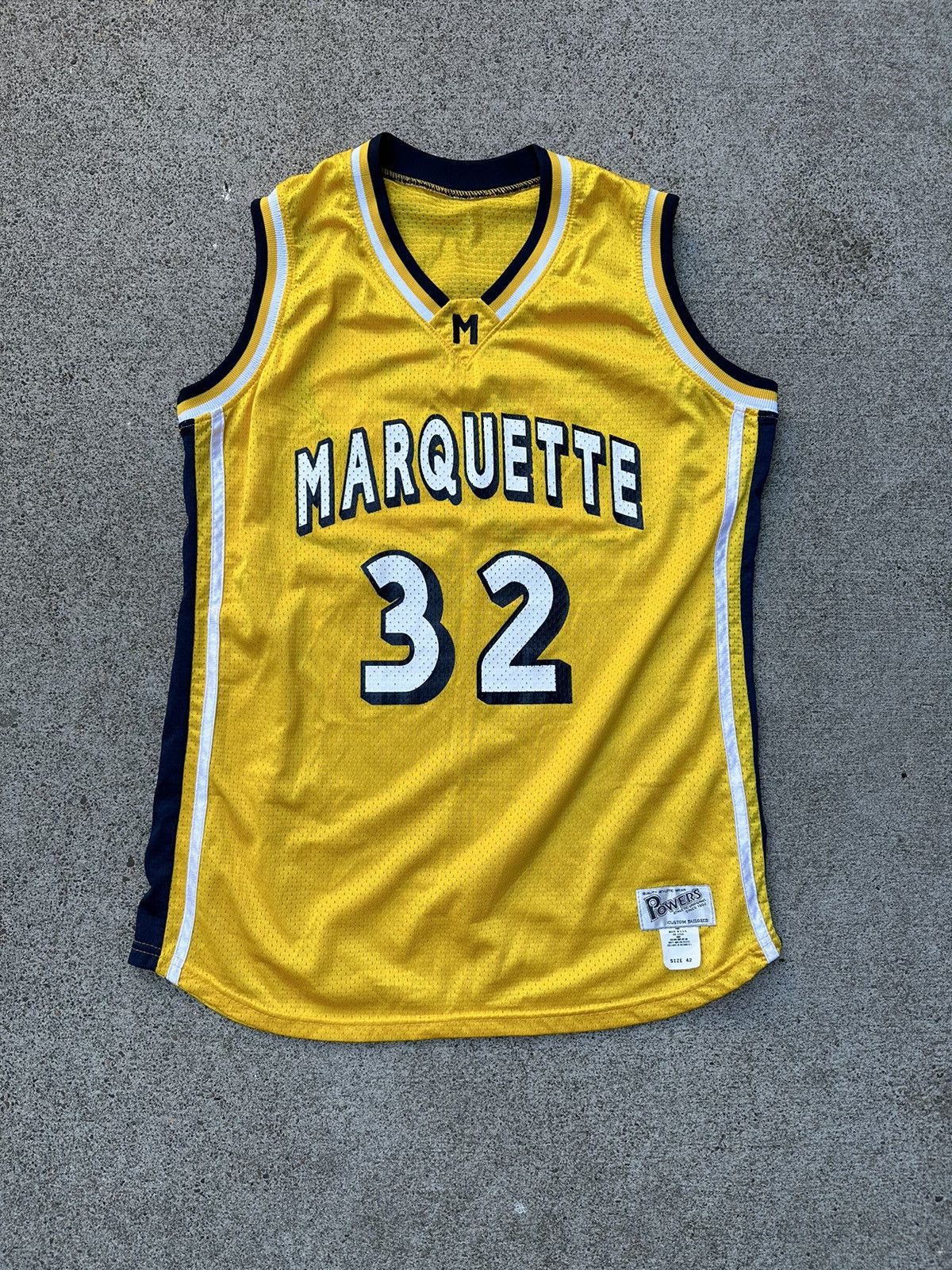 Vintage Marquette Basketball Jersey Grailed