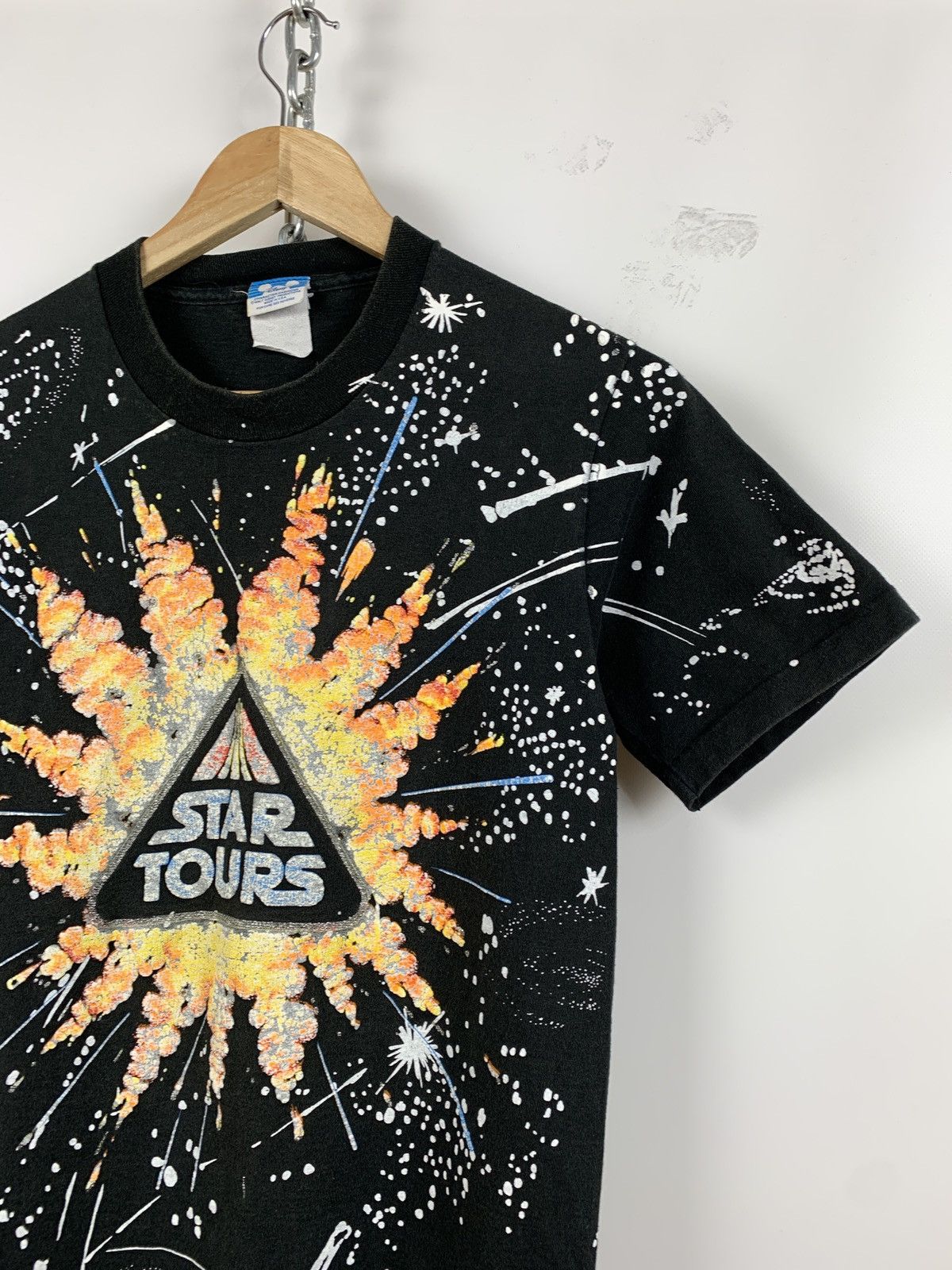 Disney 80s Vintage Disneyland Star Tours Very Rare T-Shirt Size US S / EU 44-46 / 1 - 5 Thumbnail