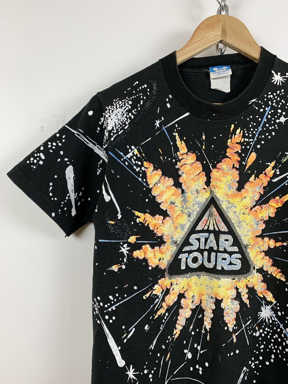 Disney 80s Vintage Disneyland Star Tours Very Rare T-Shirt Size US S / EU 44-46 / 1 - 4 Thumbnail