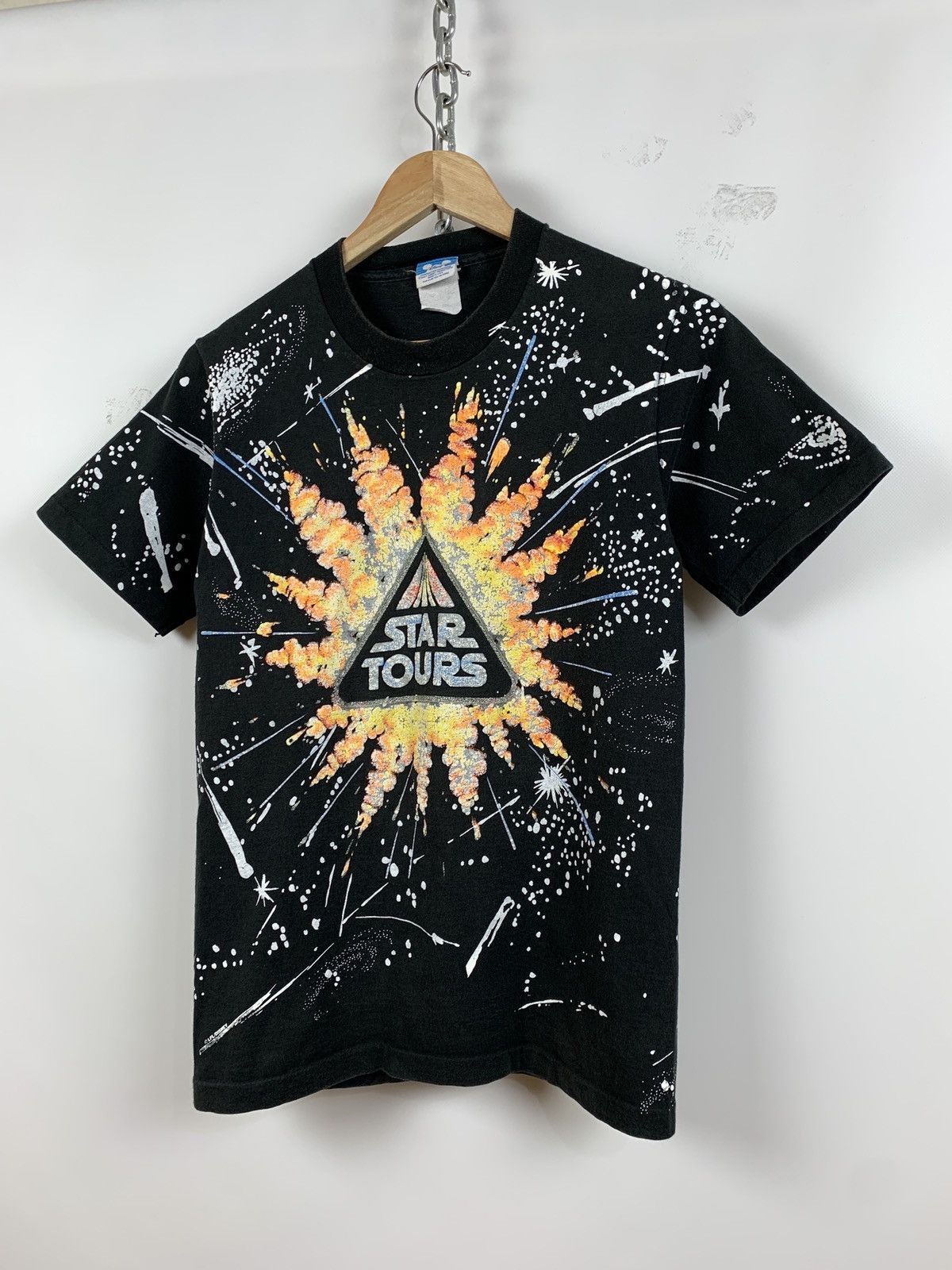 Disney 80s Vintage Disneyland Star Tours Very Rare T-Shirt Size US S / EU 44-46 / 1 - 1 Thumbnail