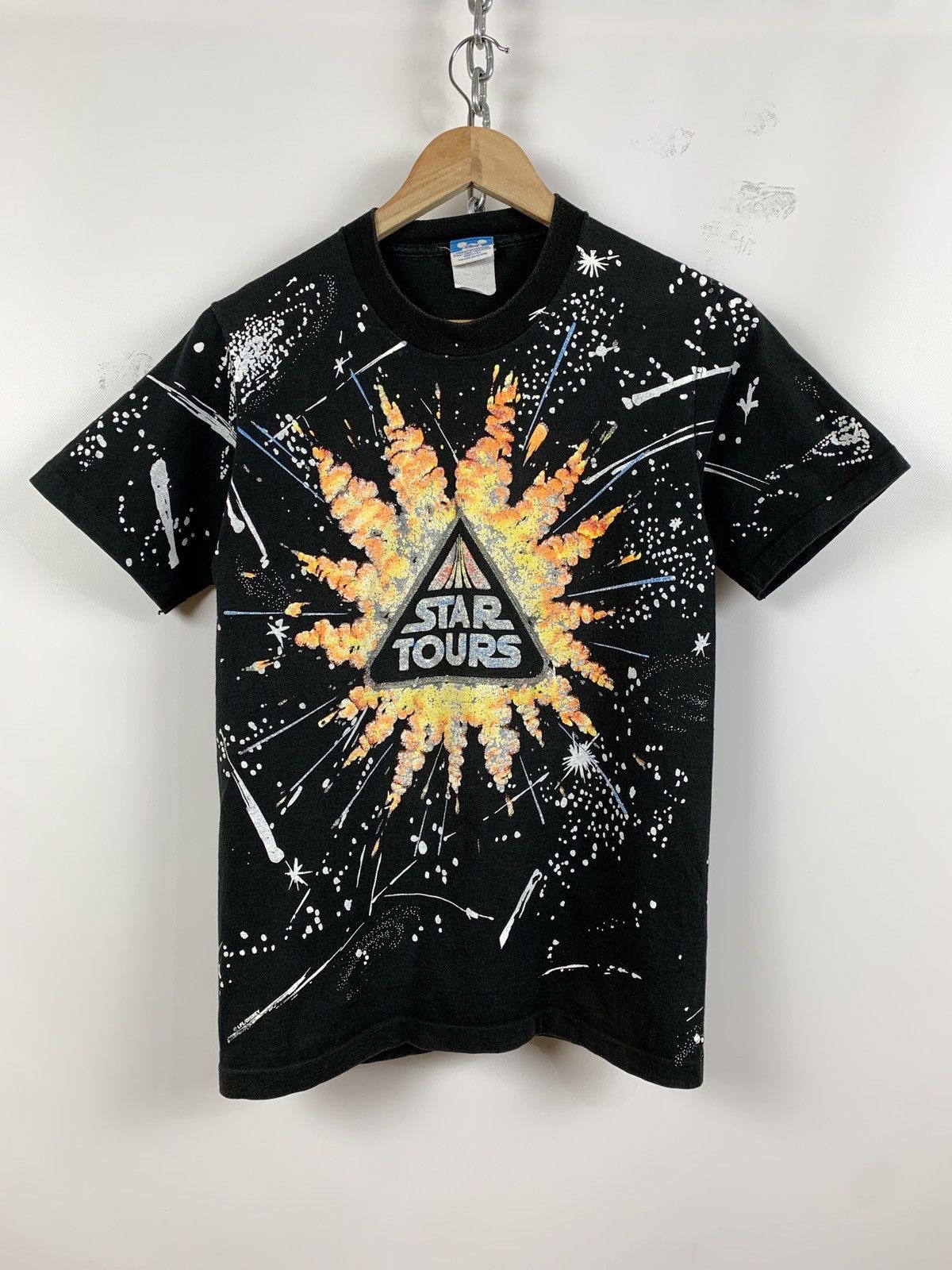 Disney 80s Vintage Disneyland Star Tours Very Rare T-Shirt Size US S / EU 44-46 / 1 - 3 Thumbnail
