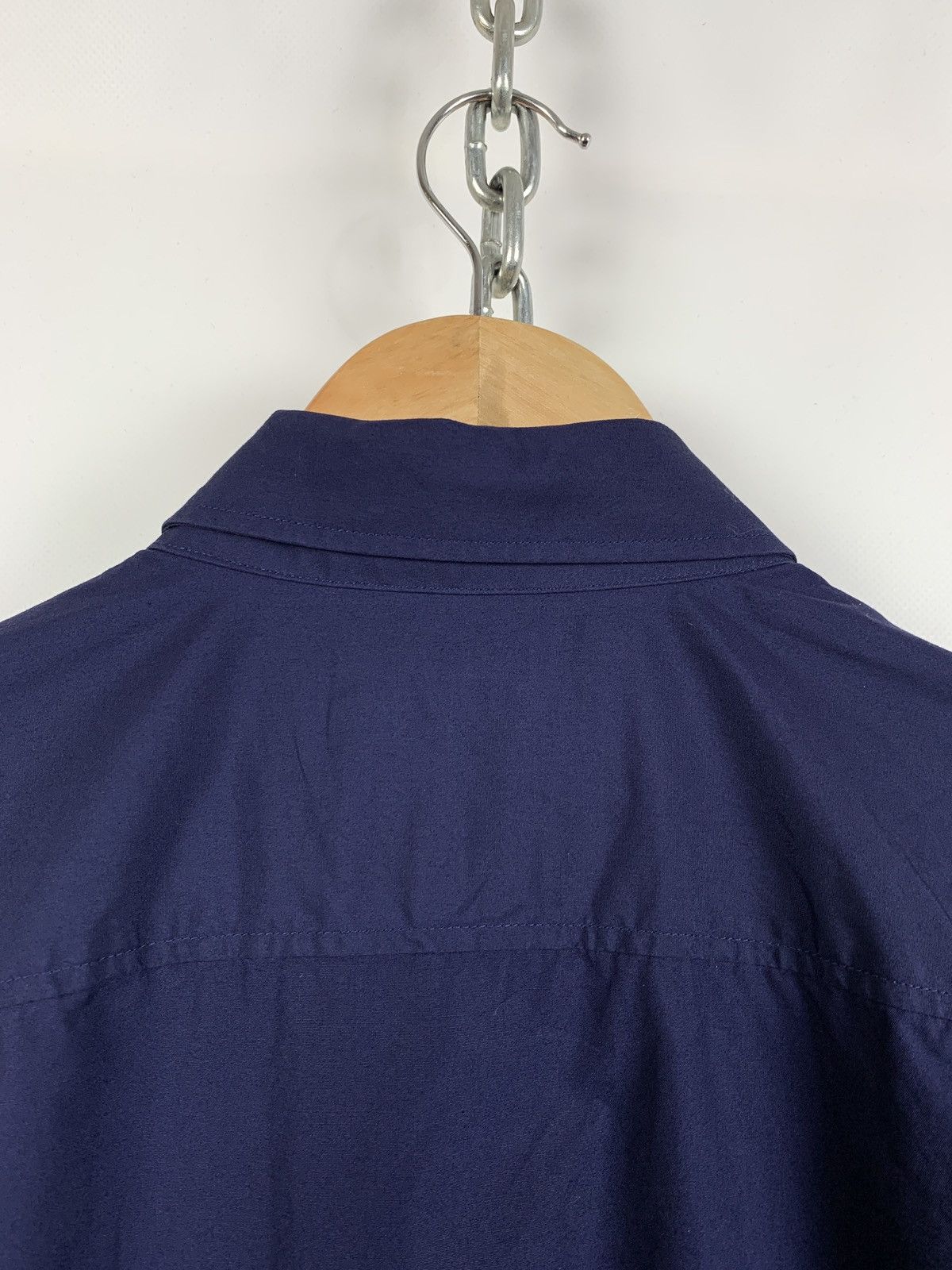 Vivienne Westwood Vivienne Westwood Navy Blue Button Up Short Sleeve Shirt Size US M / EU 48-50 / 2 - 10 Thumbnail