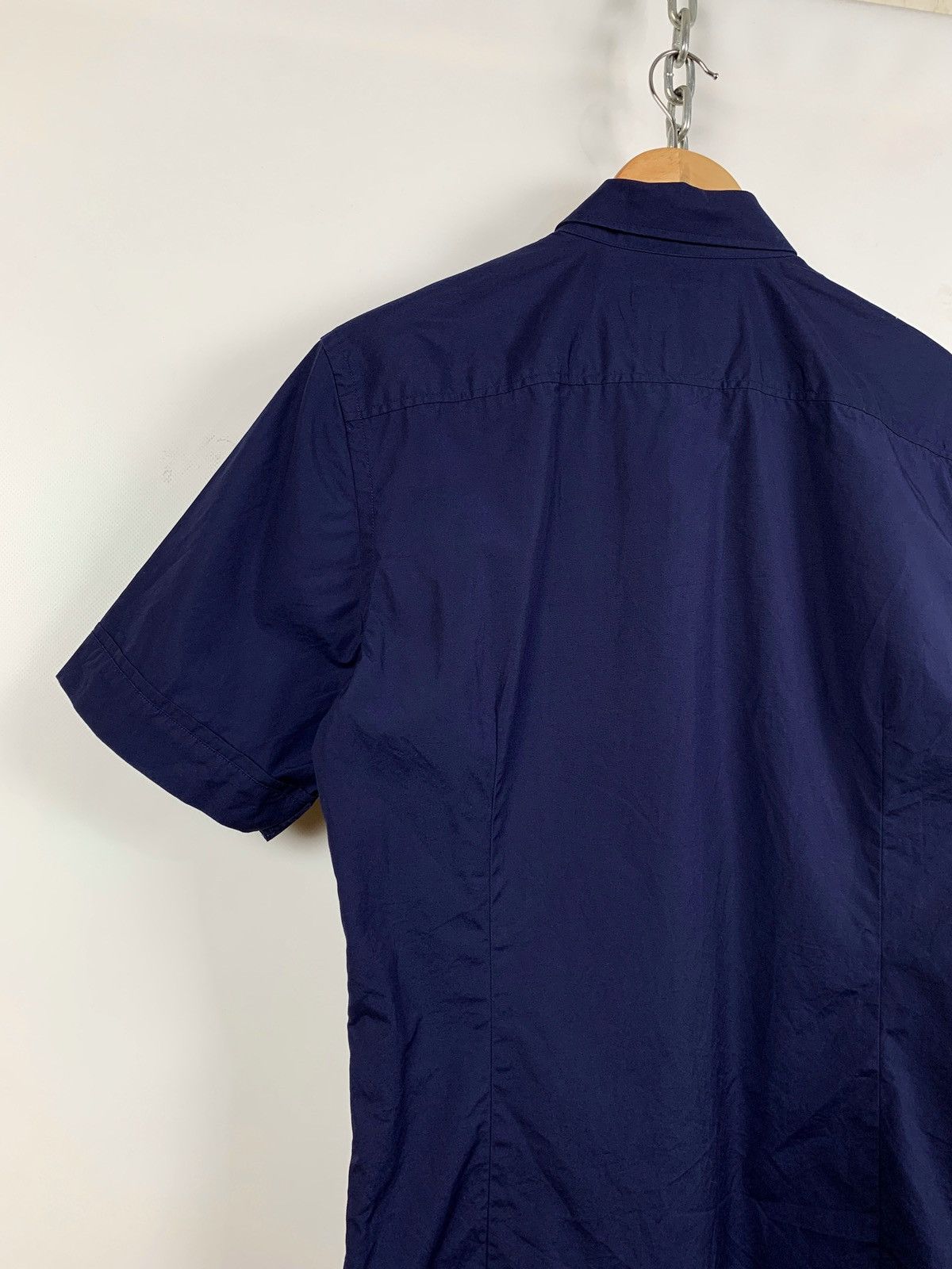 Vivienne Westwood Vivienne Westwood Navy Blue Button Up Short Sleeve Shirt Size US M / EU 48-50 / 2 - 8 Thumbnail