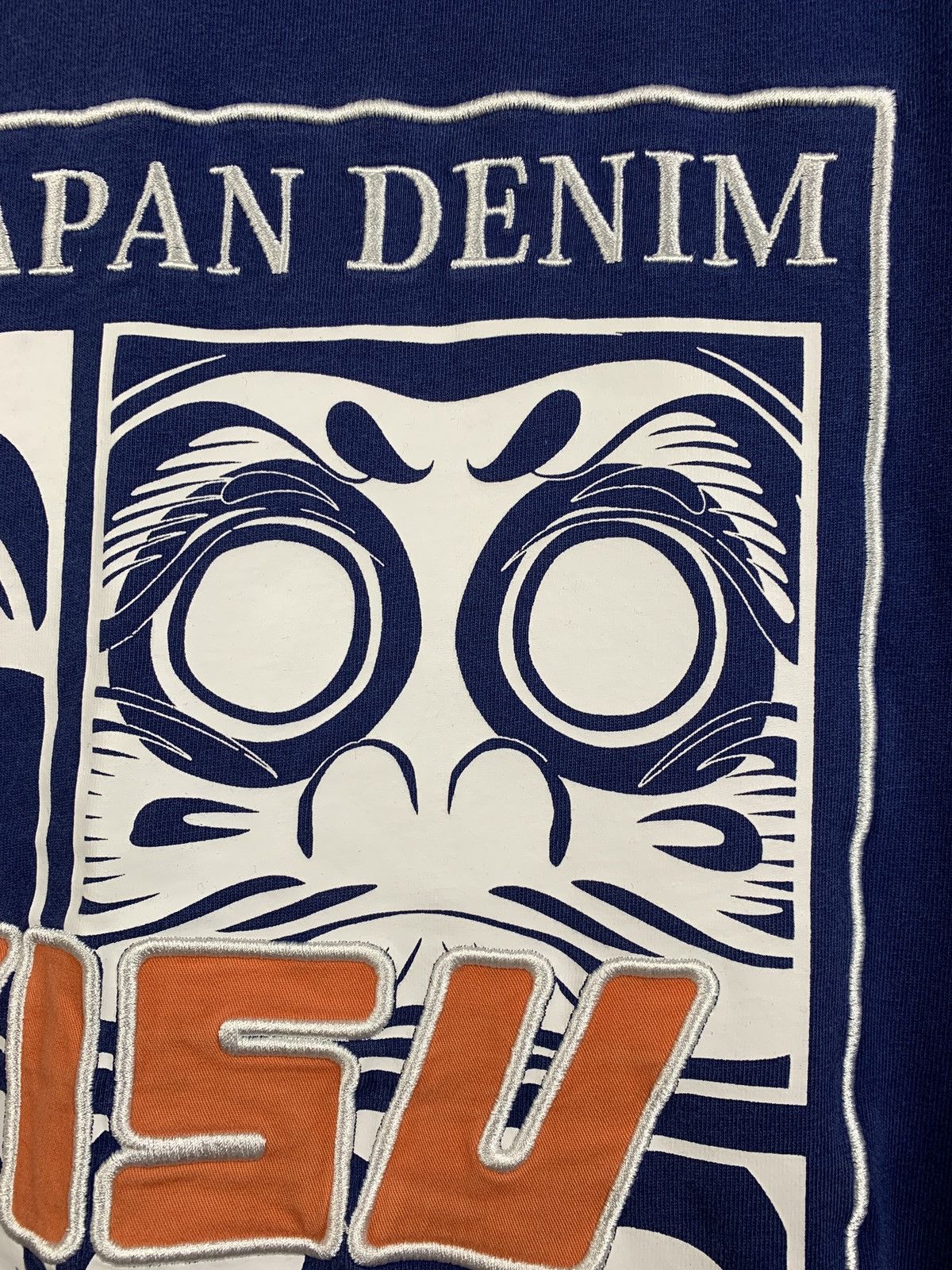 Evisu Vintage Evisu Navy Blue T-Shirt Size US M / EU 48-50 / 2 - 6 Thumbnail