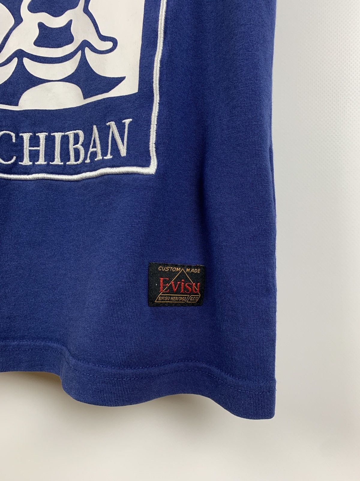 Evisu Vintage Evisu Navy Blue T-Shirt Size US M / EU 48-50 / 2 - 5 Thumbnail