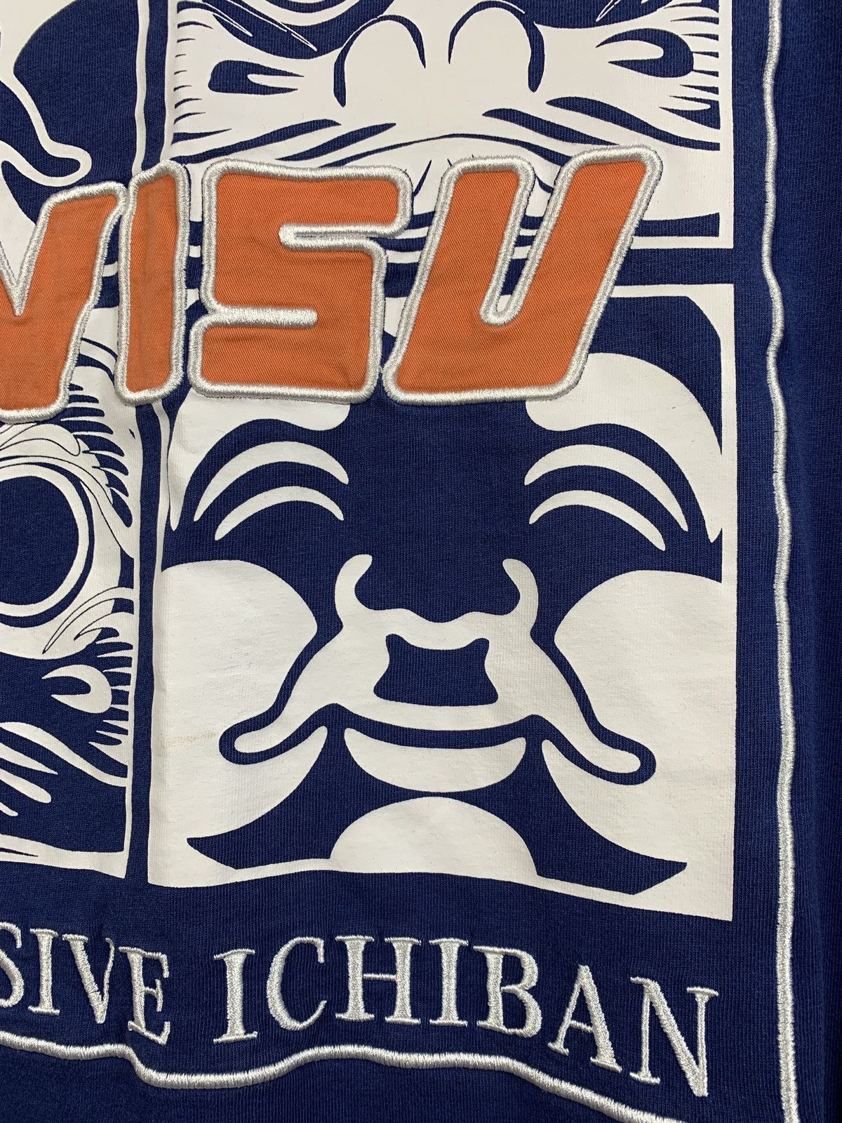 Evisu Vintage Evisu Navy Blue T-Shirt Size US M / EU 48-50 / 2 - 9 Thumbnail
