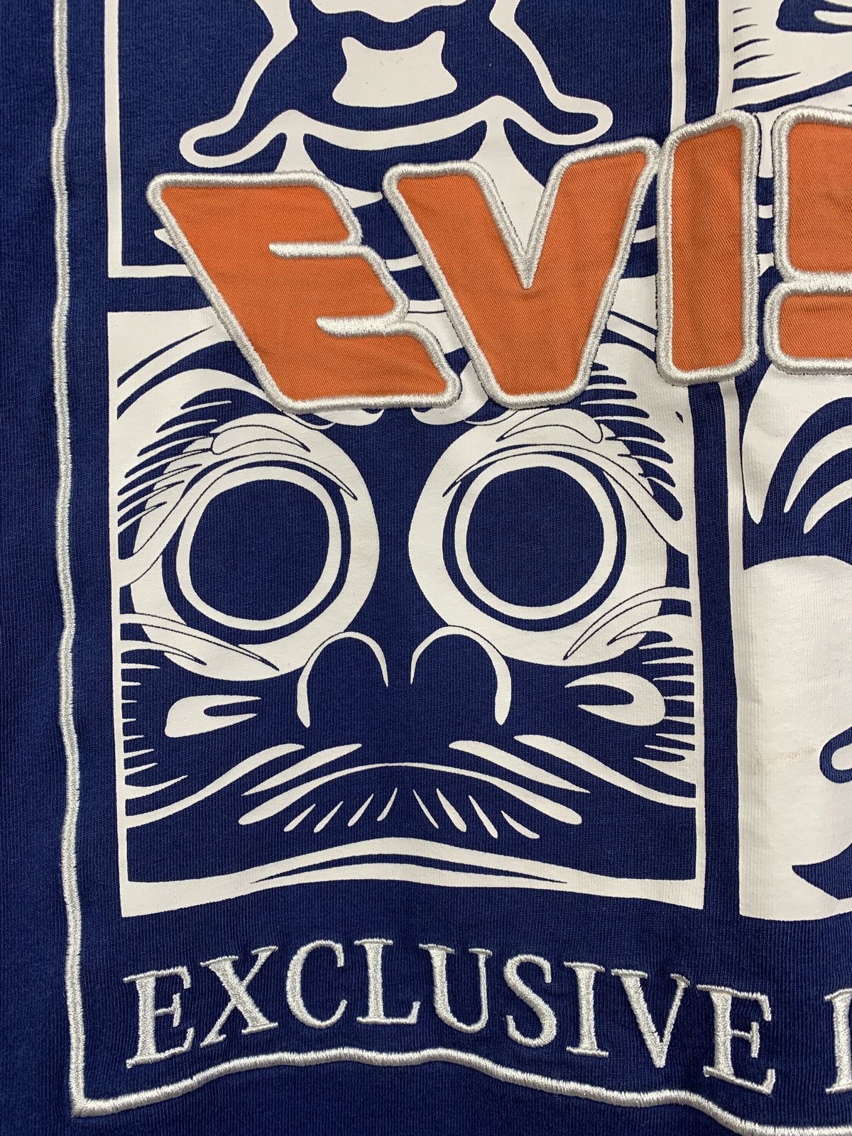 Evisu Vintage Evisu Navy Blue T-Shirt Size US M / EU 48-50 / 2 - 8 Thumbnail