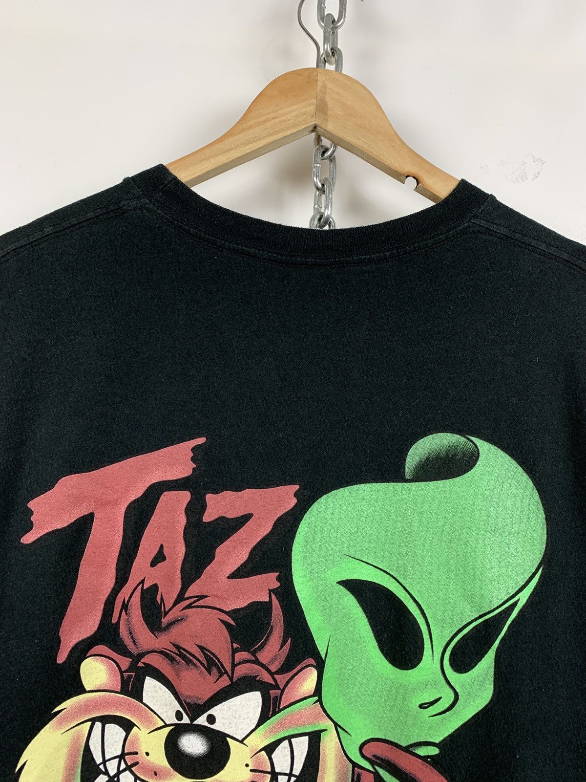Alien Workshop 1997 Vintage Taz Alien Take Me To Your Leader Black T-Shirt Size US L / EU 52-54 / 3 - 10 Thumbnail