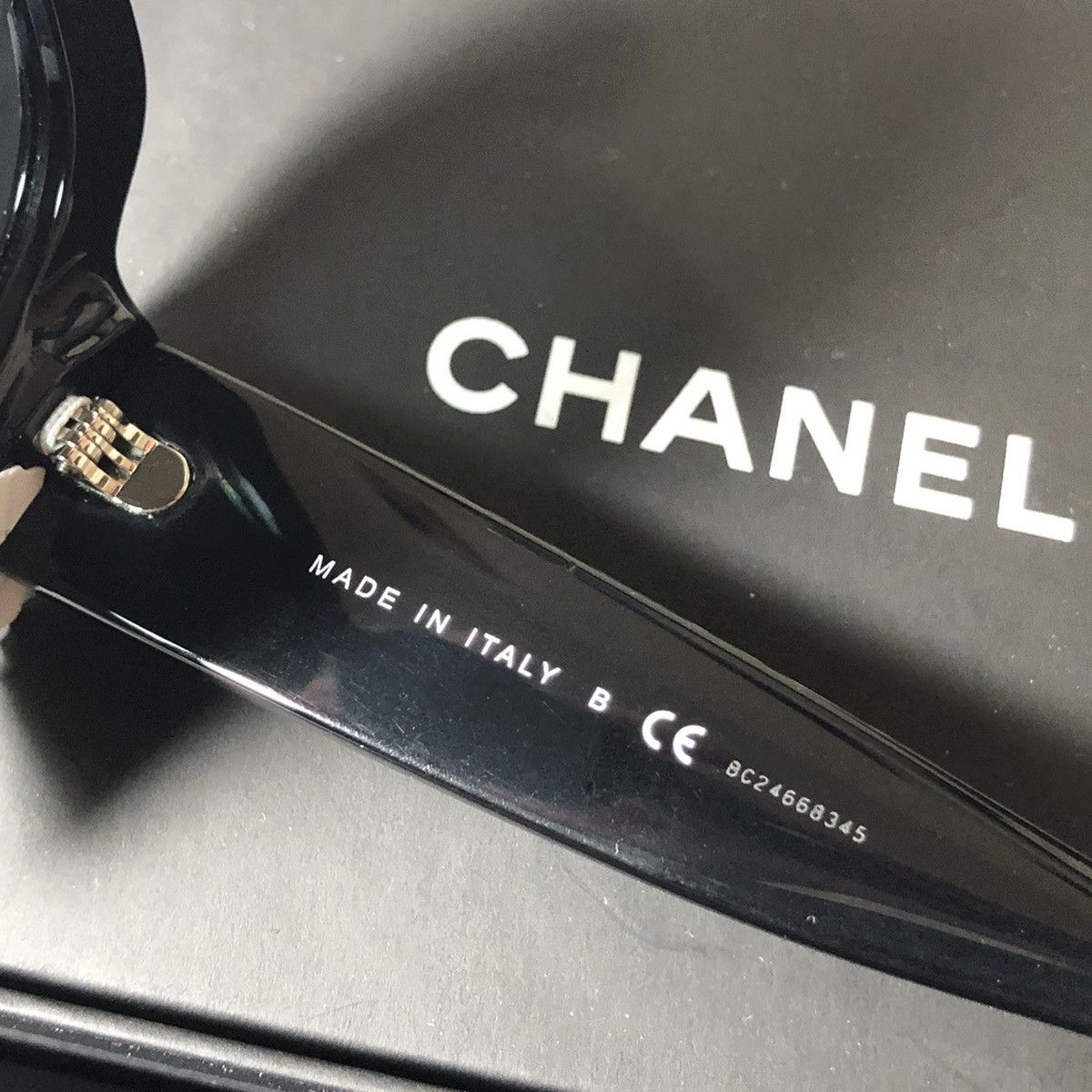 Chanel Chanel BNIB Round Sunglasses Black Grey Frame Size ONE SIZE - 9 Thumbnail