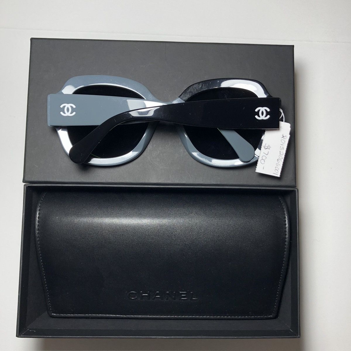 Chanel Chanel BNIB Round Sunglasses Black Grey Frame Size ONE SIZE - 5 Thumbnail