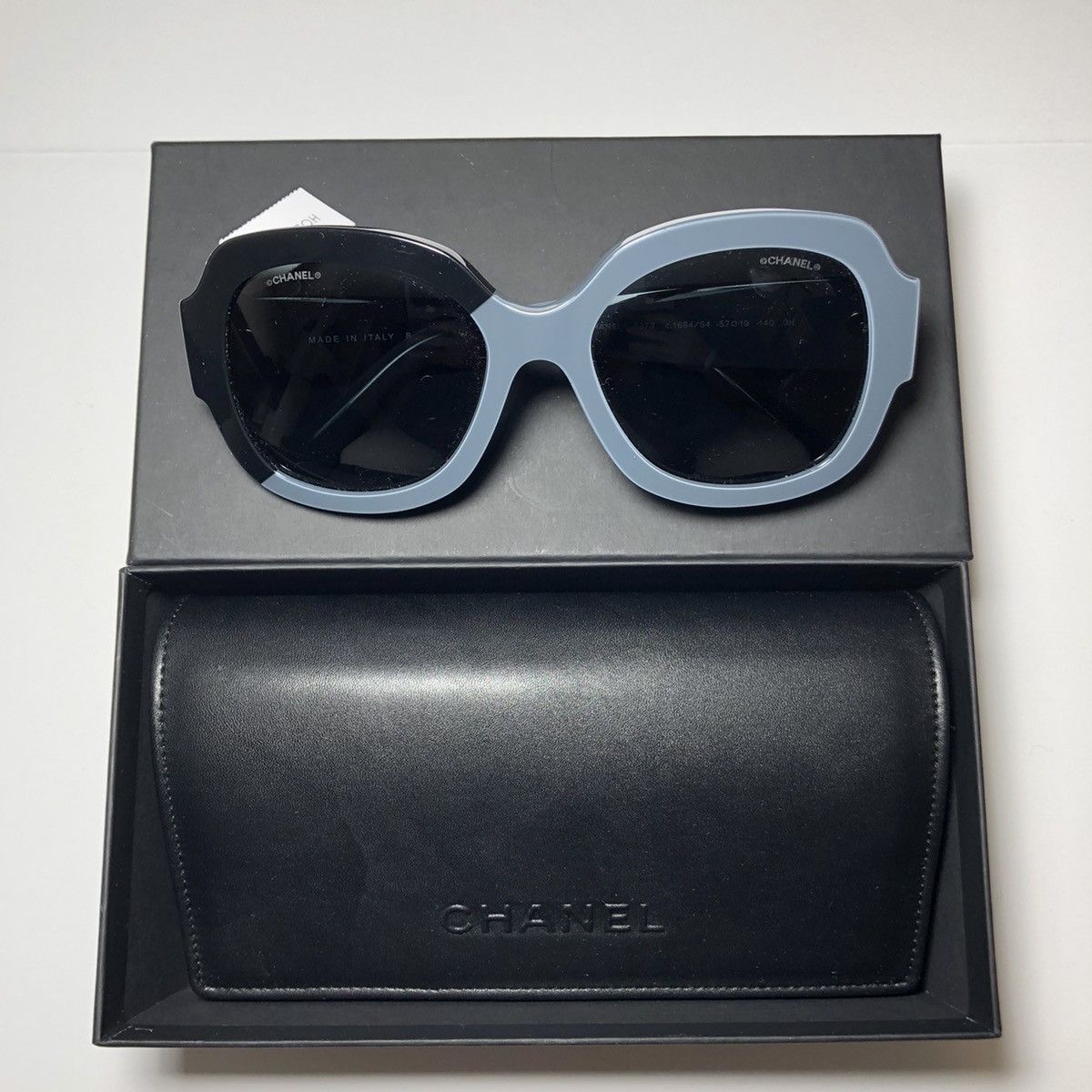 Chanel Chanel BNIB Round Sunglasses Black Grey Frame Size ONE SIZE - 4 Thumbnail