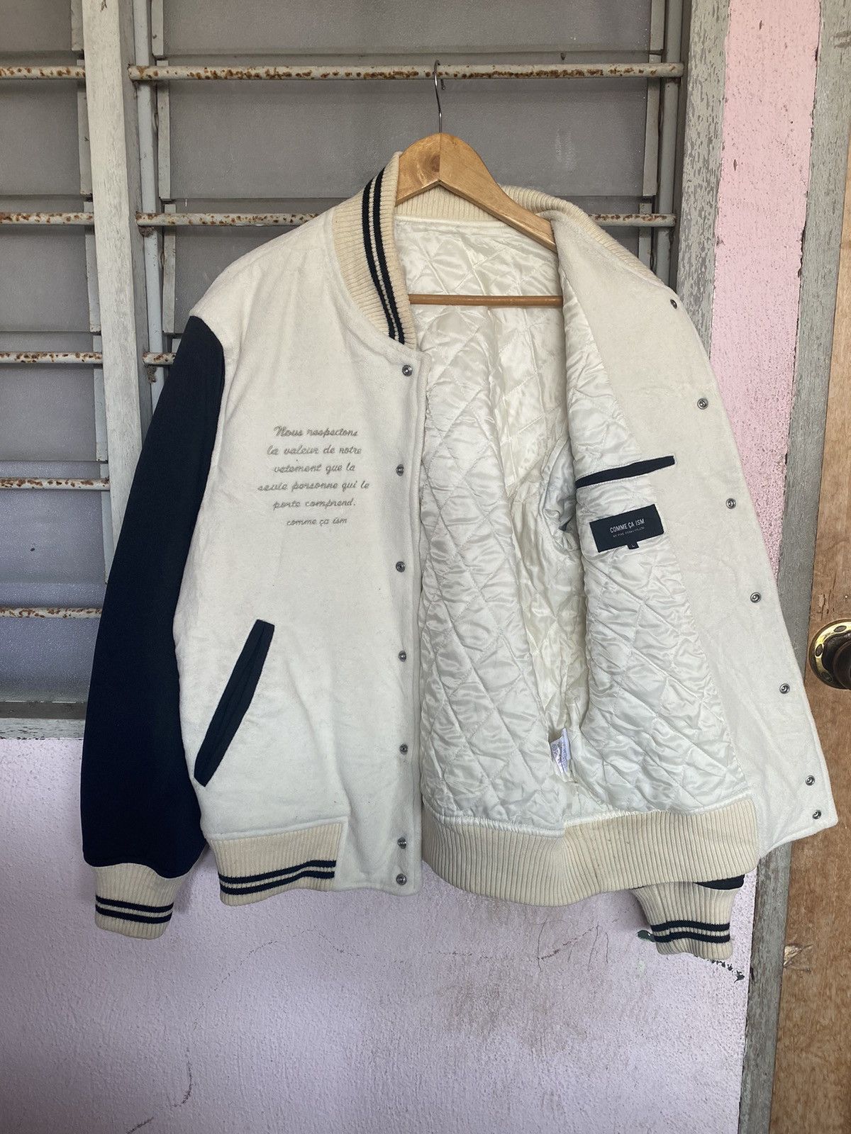 Comme Ca Ism × Japanese Brand ⚡️Steals⚡️ Comme Ca Ism Varsity Jacket Size US L / EU 52-54 / 3 - 6 Thumbnail