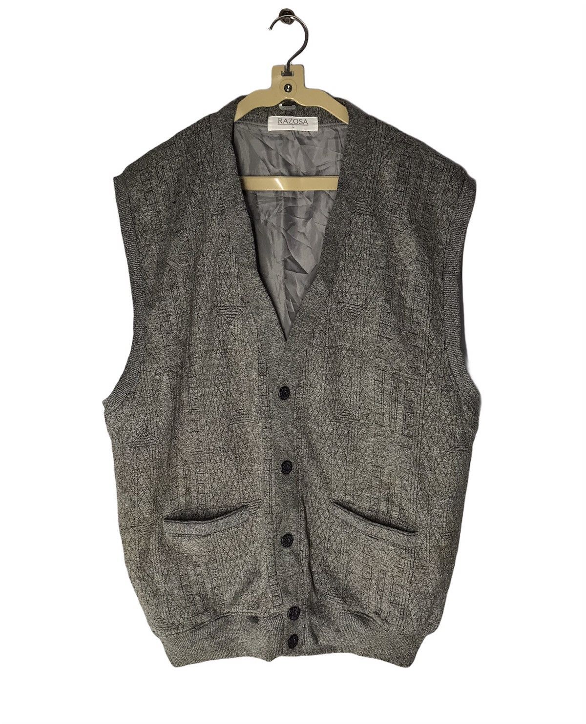 Other Sleeveless sweater razosa button up Size US L / EU 52-54 / 3 - 1 Thumbnail