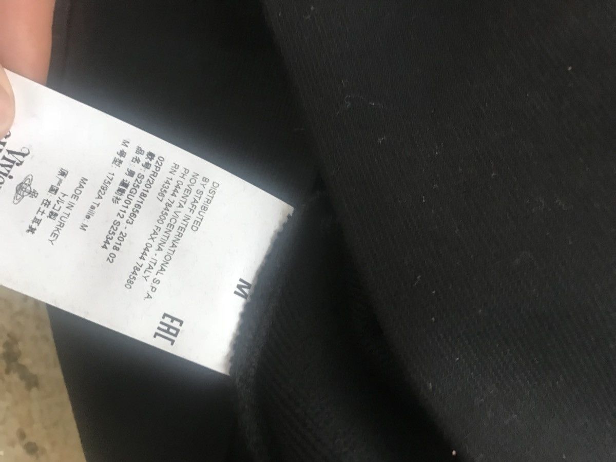 Vivienne Westwood Black Crewneck Sweater With Embroidered Logo Size US M / EU 48-50 / 2 - 11 Thumbnail