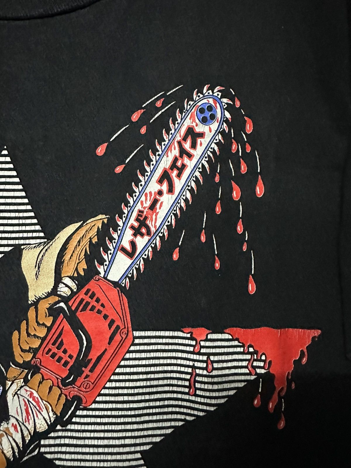 Expert Horror Rare Vintage Wwf Leatherface Wrestling Sun Faded Tee Size US M / EU 48-50 / 2 - 4 Thumbnail