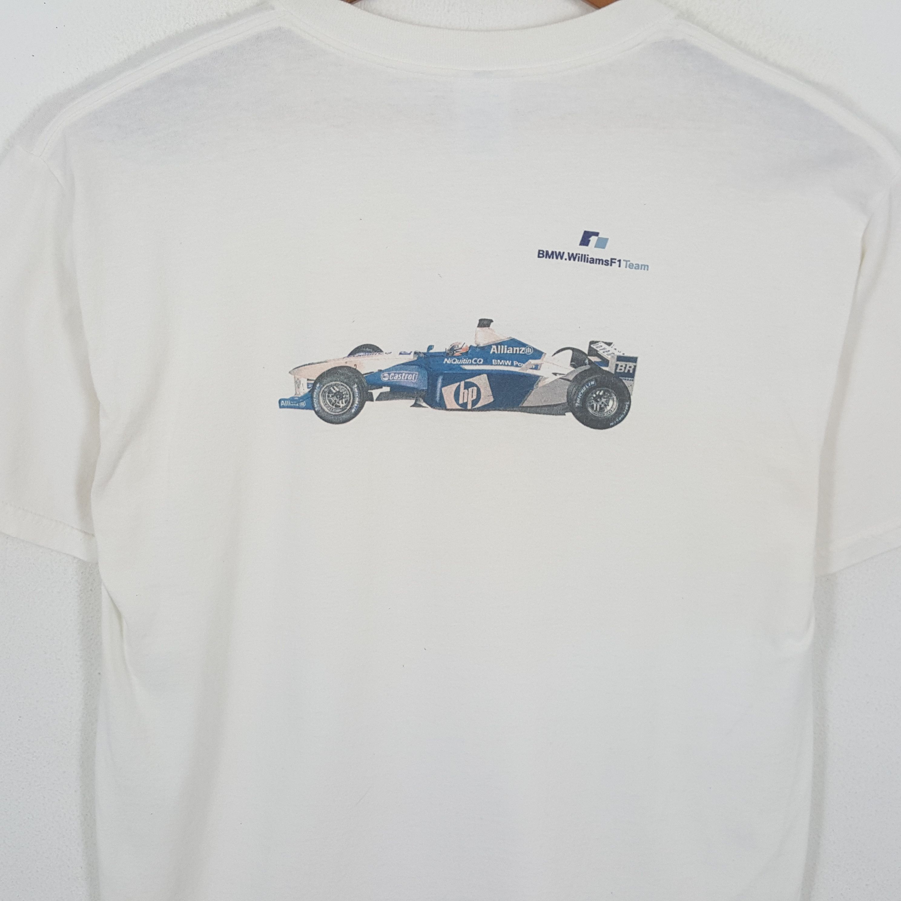 BMW × Vintage Vintage HP BMW WILLIAMS F1 TEAM Racing T-Shirts Size US L / EU 52-54 / 3 - 2 Thumbnail
