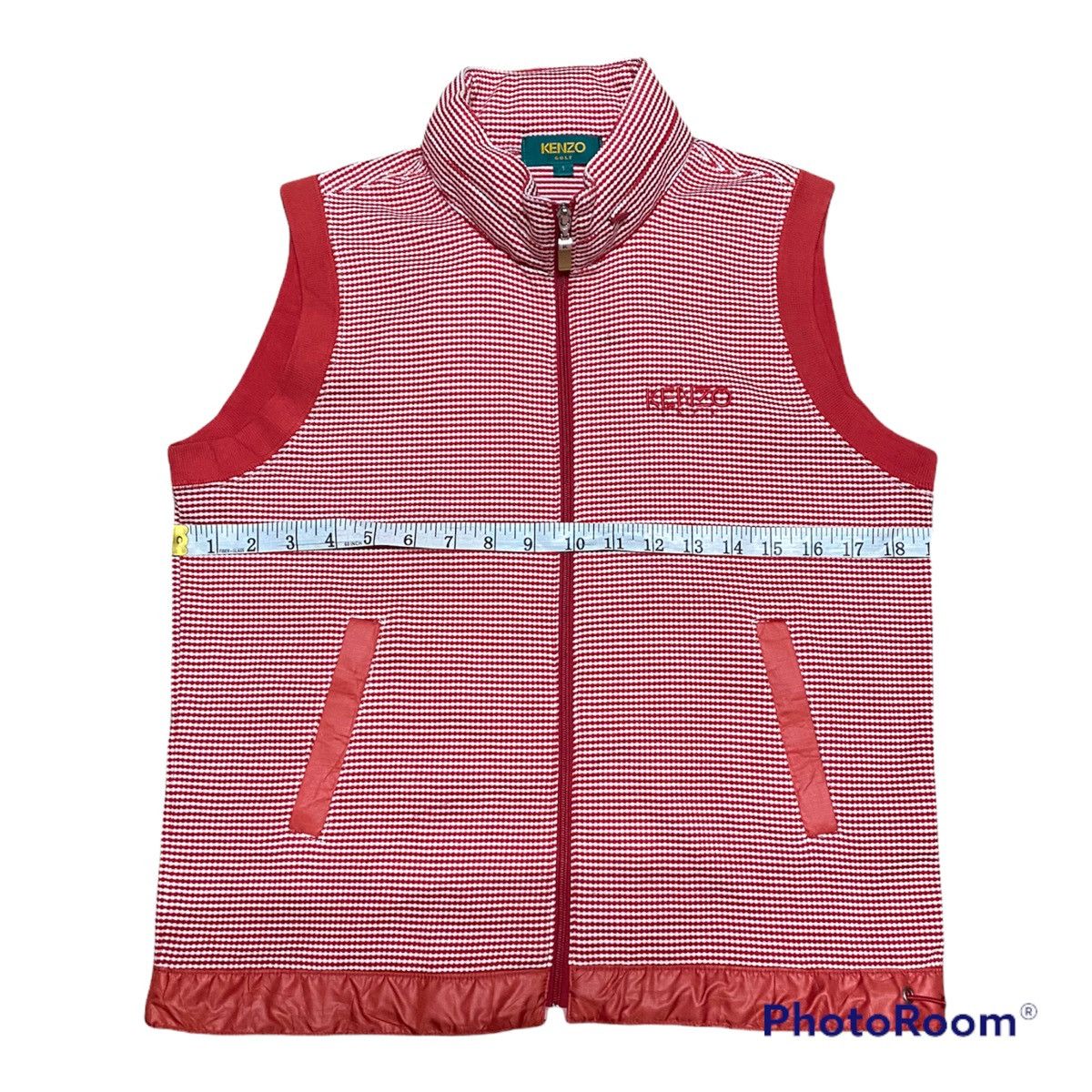 Kenzo × Vintage Vintage Kenzo Golf Vest Hoodie Size US S / EU 44-46 / 1 - 14 Thumbnail