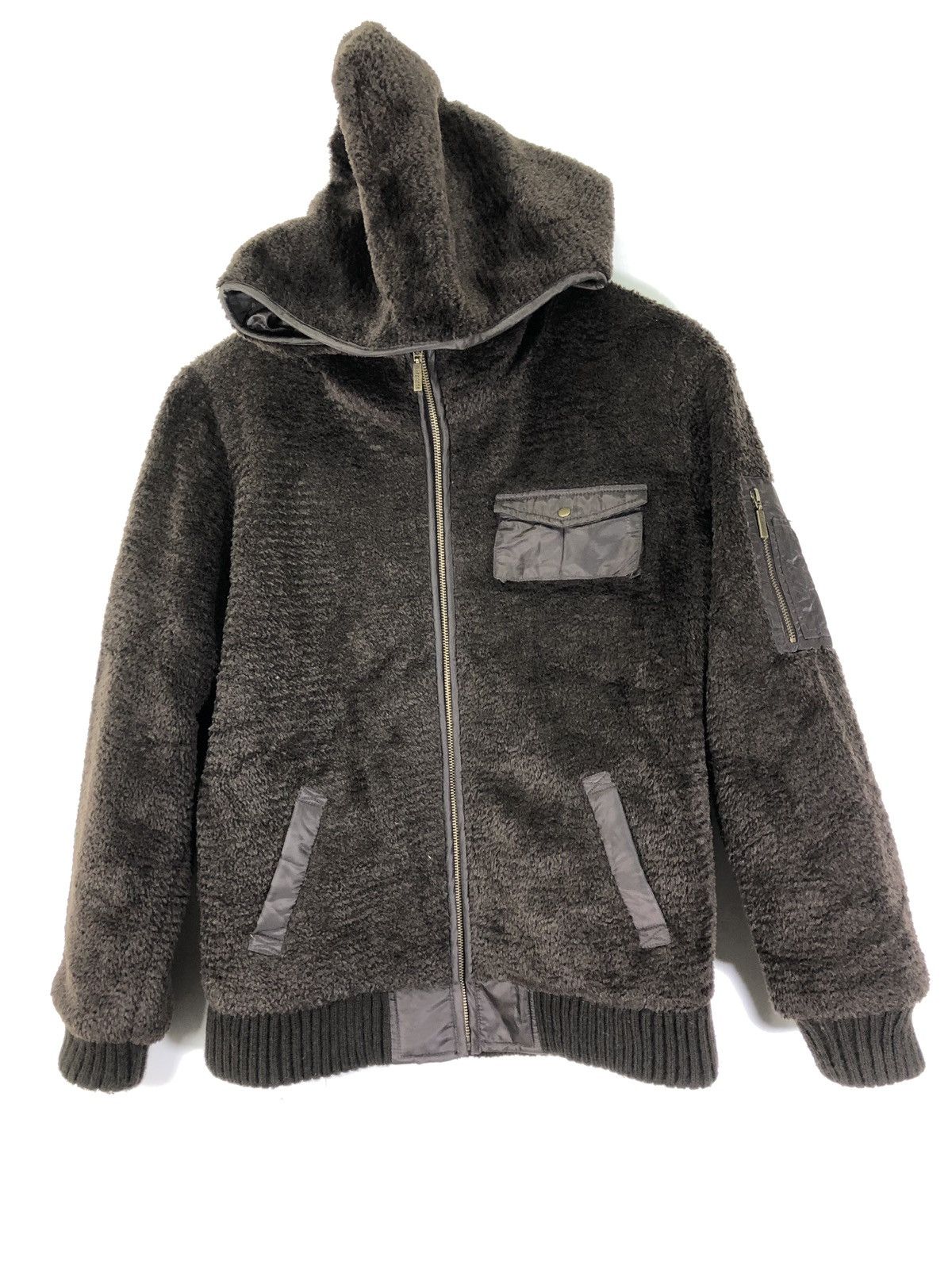 Michiko Koshino London 🔥FINAL DROP❌Fleece Hooded Jacket Michiko Koshino London Size US S / EU 44-46 / 1 - 1 Thumbnail