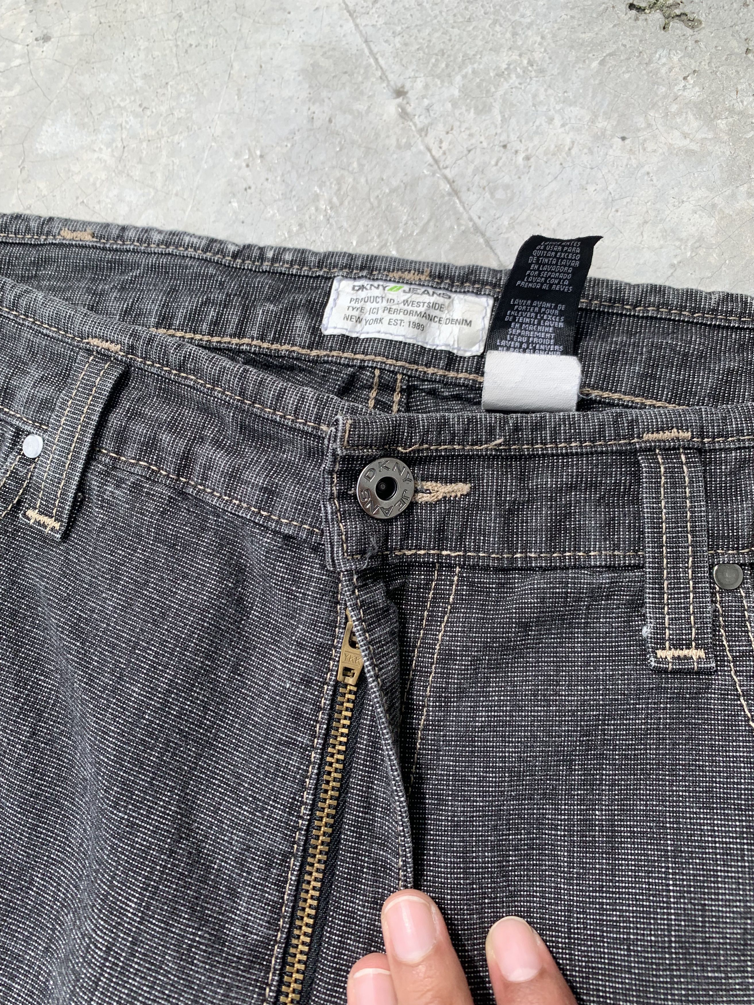 DKNY Vintage Baggy DKNY Performance Denim Pants Size US 36 / EU 52 - 8 Thumbnail