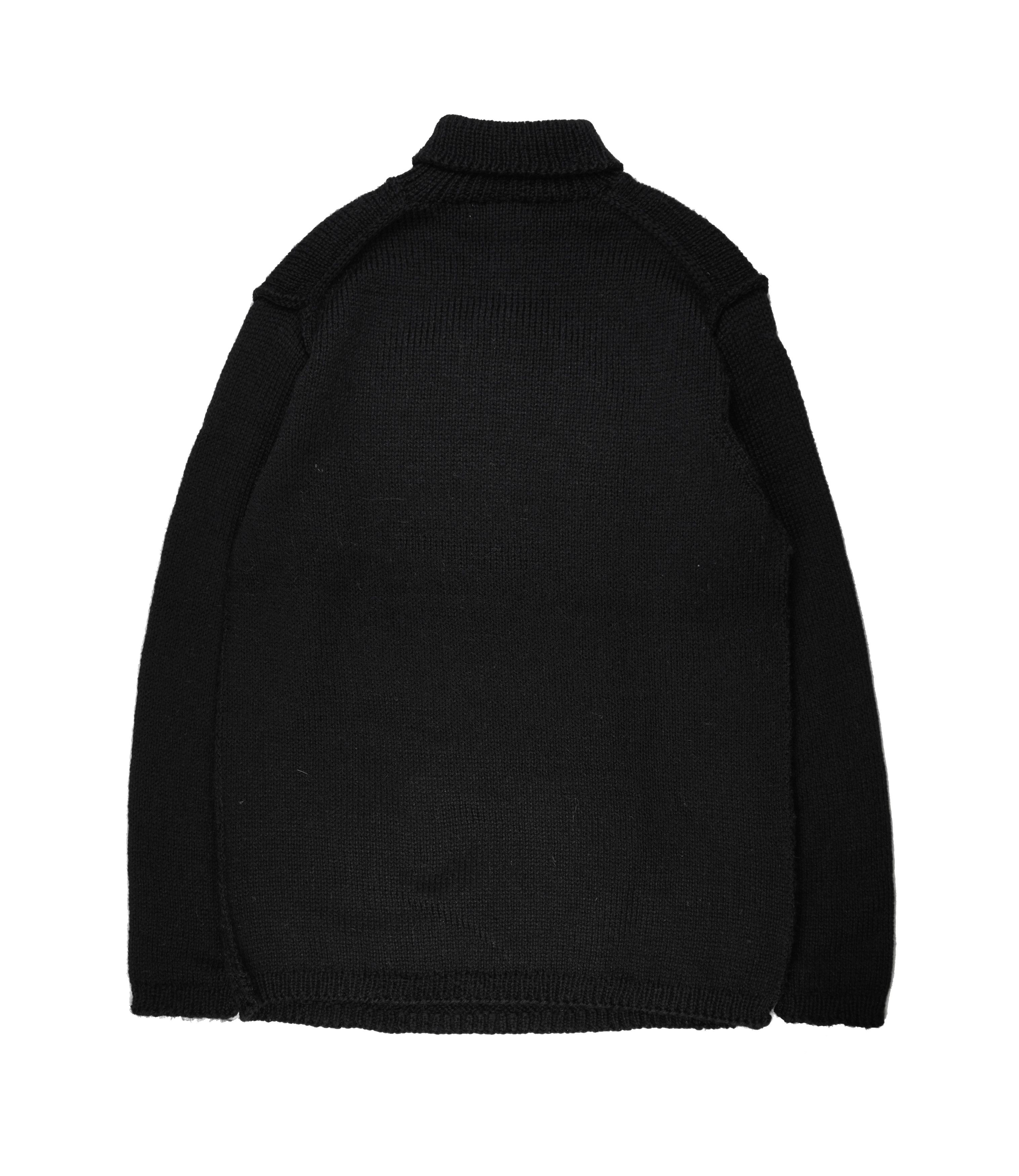 Yohji Yamamoto AW94 Skull and Crossbones Turtleneck Size US L / EU 52-54 / 3 - 2 Thumbnail