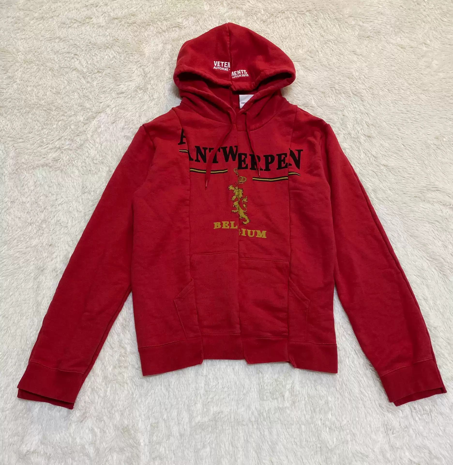 Vetements VTM Red Hoodie