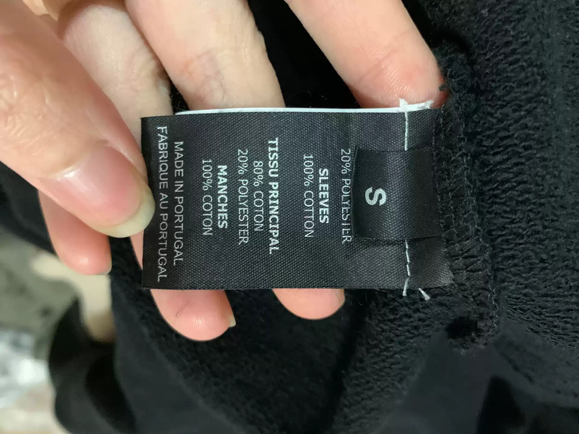 Vetements Vetements VTM France Flag Black Hoodie Size S / US 4 / IT 40 - 4 Thumbnail