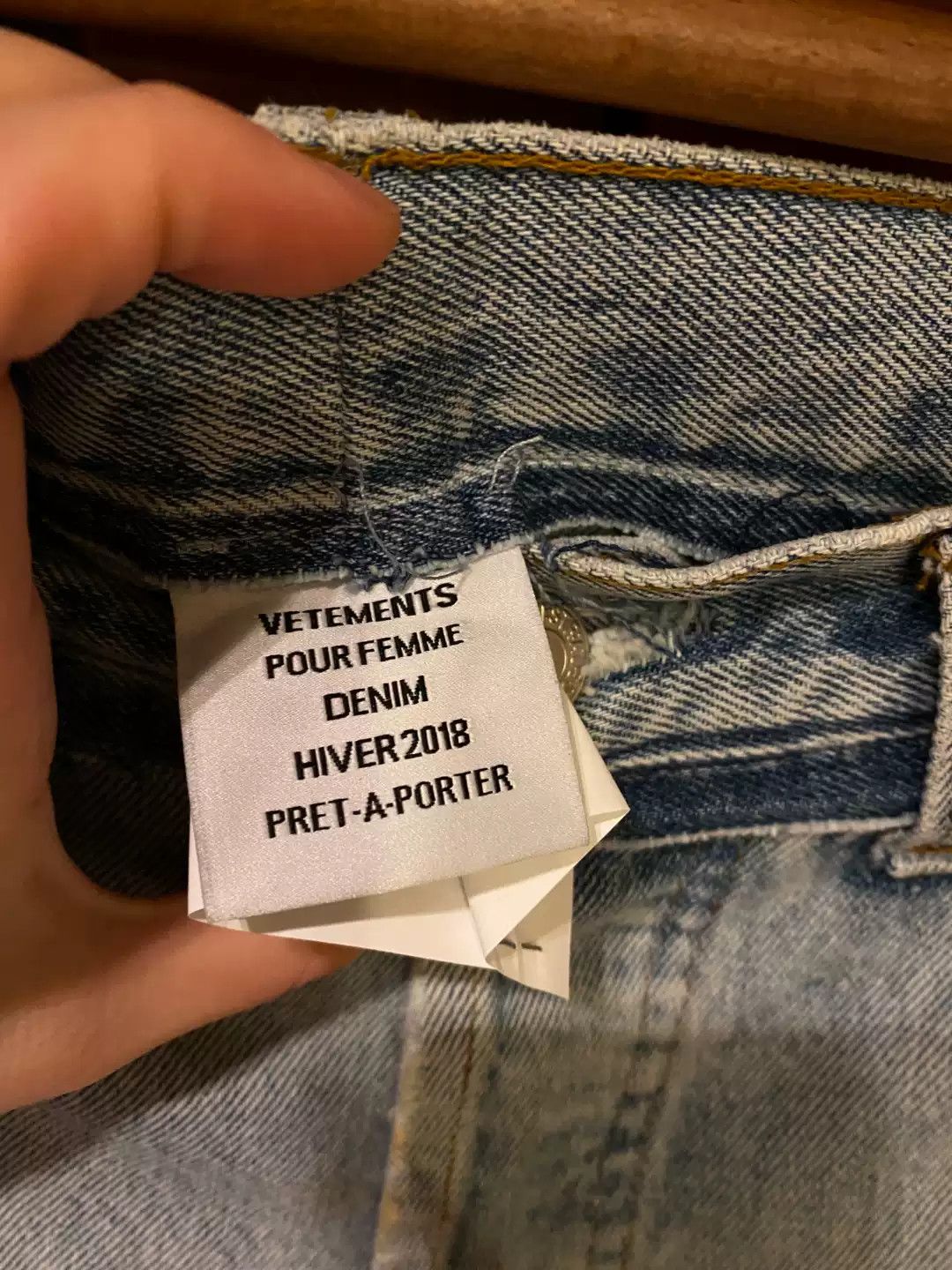 Vetements Vetements VTM Ankle Washed Jeans Size 30" / US 8 / IT 44 - 3 Thumbnail