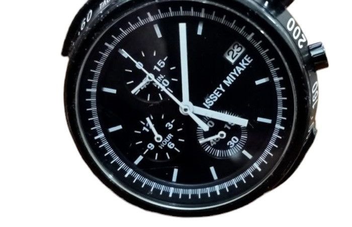 Issey Miyake Rare ISSEY MIYAKE japan chronograph watch Size ONE SIZE - 2 Thumbnail