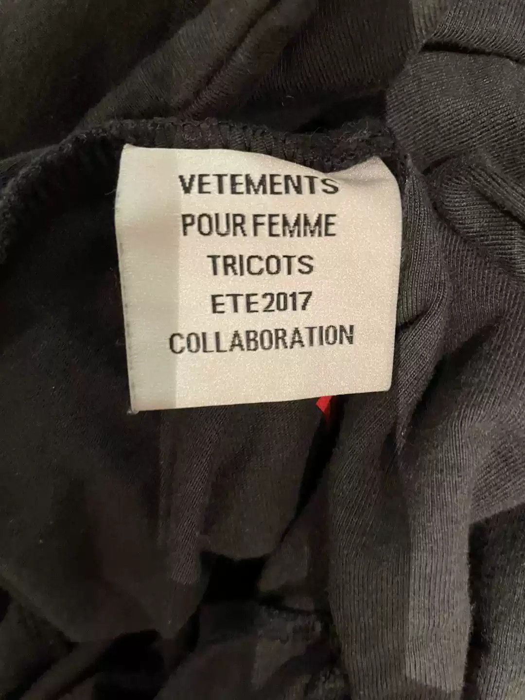 Vetements Vetements VTM "Staff" Logo Black Hoodie Size S / US 4 / IT 40 - 5 Thumbnail