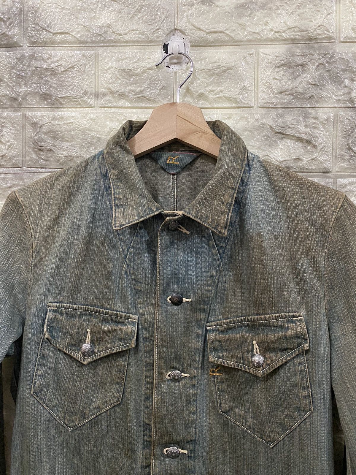 45rpm R x 45rpm crop denim jacket Size US S / EU 44-46 / 1 - 5 Thumbnail