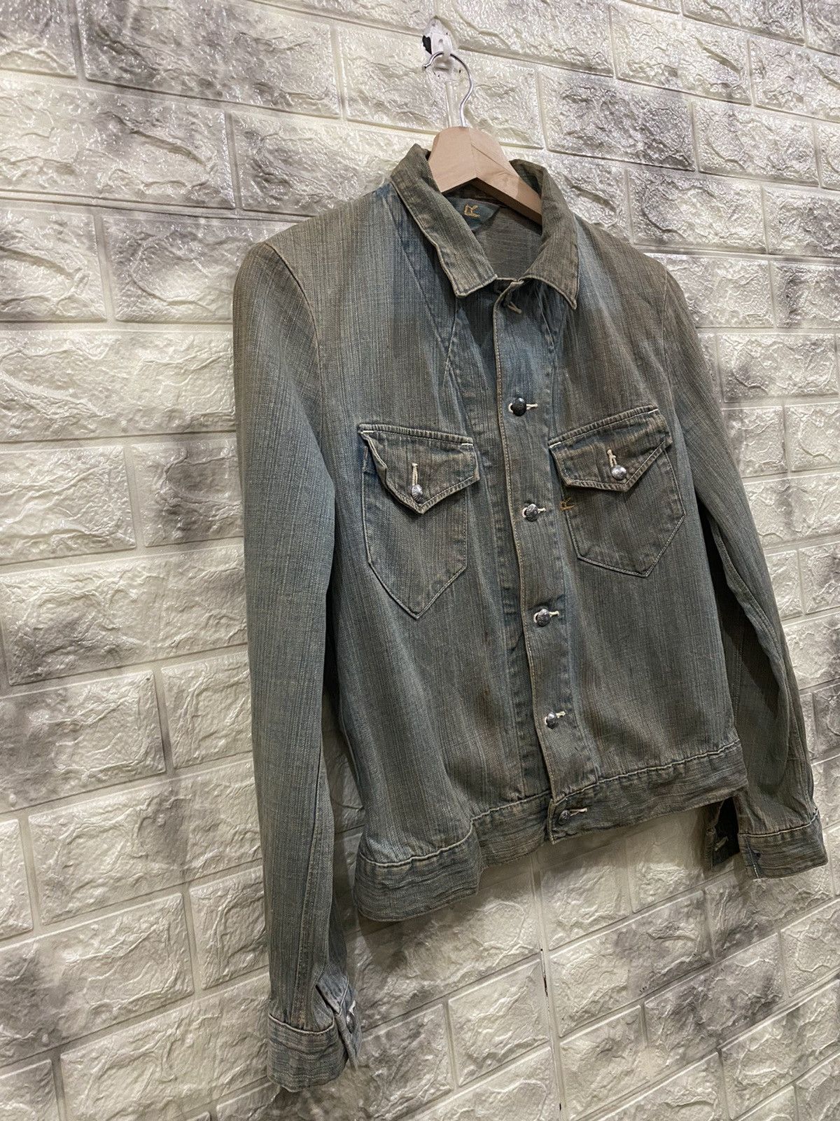 45rpm R x 45rpm crop denim jacket Size US S / EU 44-46 / 1 - 4 Thumbnail