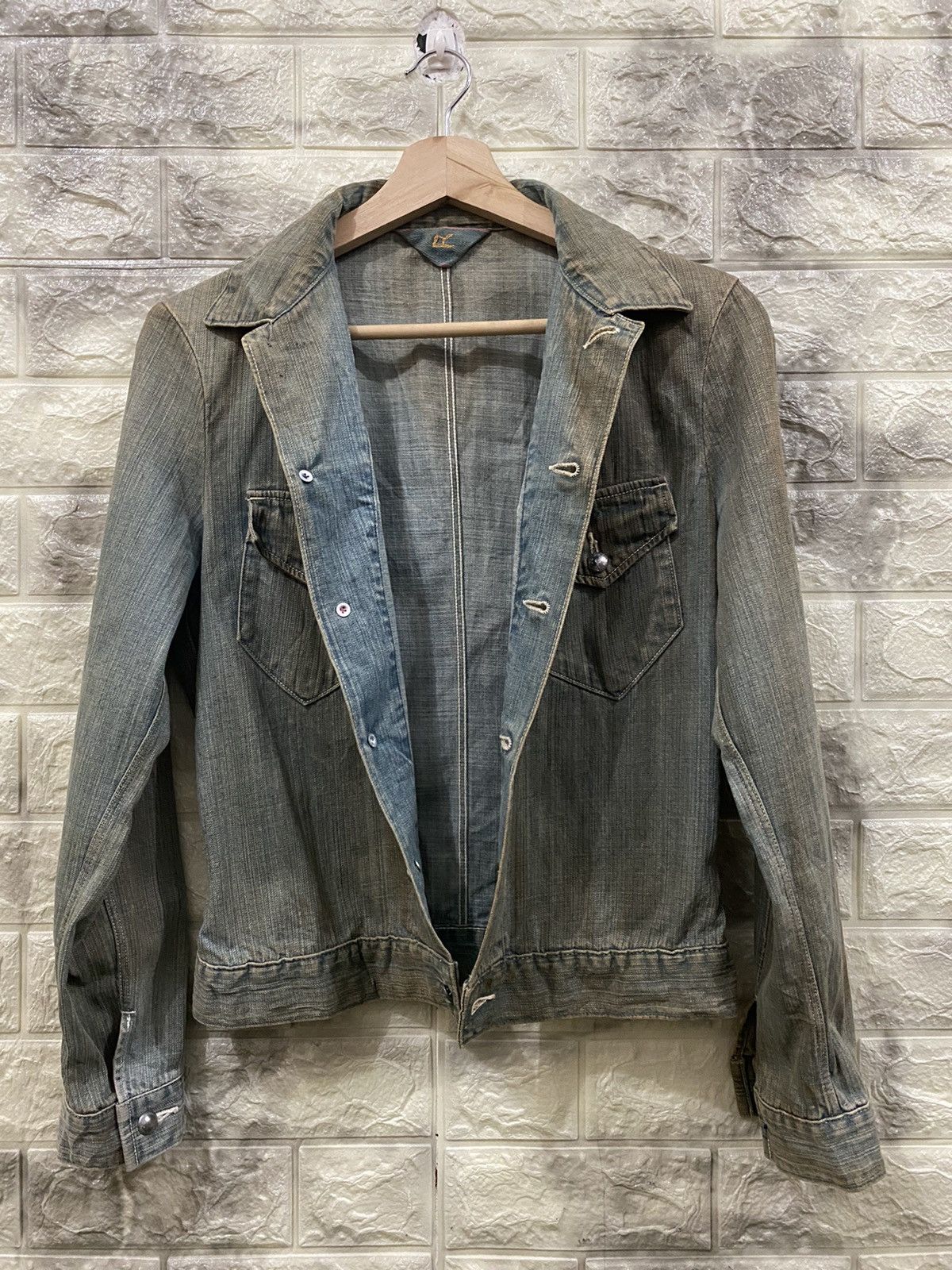 45rpm R x 45rpm crop denim jacket Size US S / EU 44-46 / 1 - 8 Thumbnail