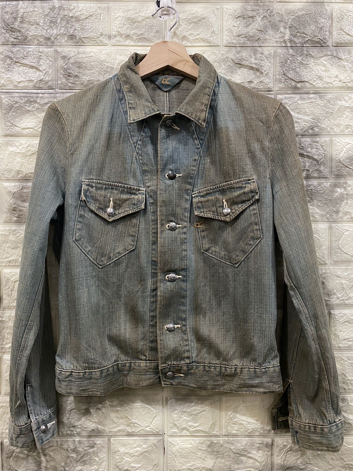 45rpm R x 45rpm crop denim jacket Size US S / EU 44-46 / 1 - 2 Thumbnail