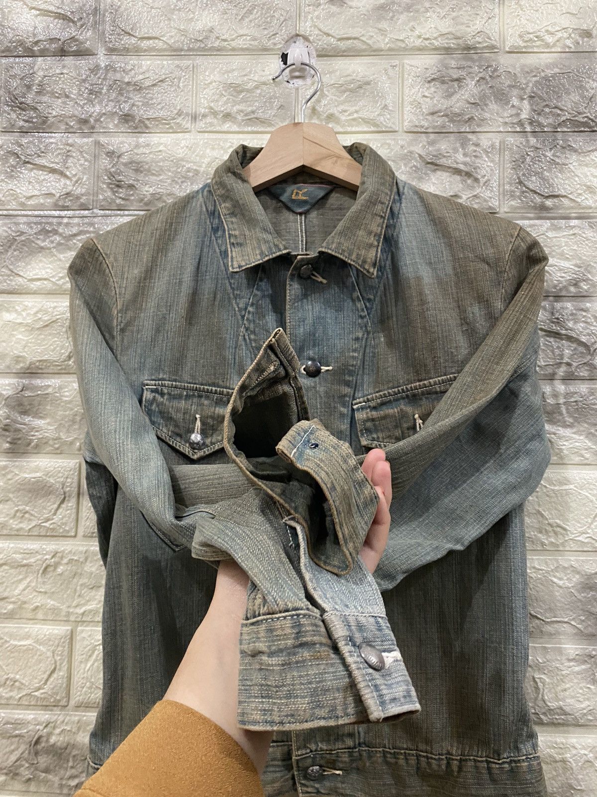 45rpm R x 45rpm crop denim jacket Size US S / EU 44-46 / 1 - 10 Thumbnail