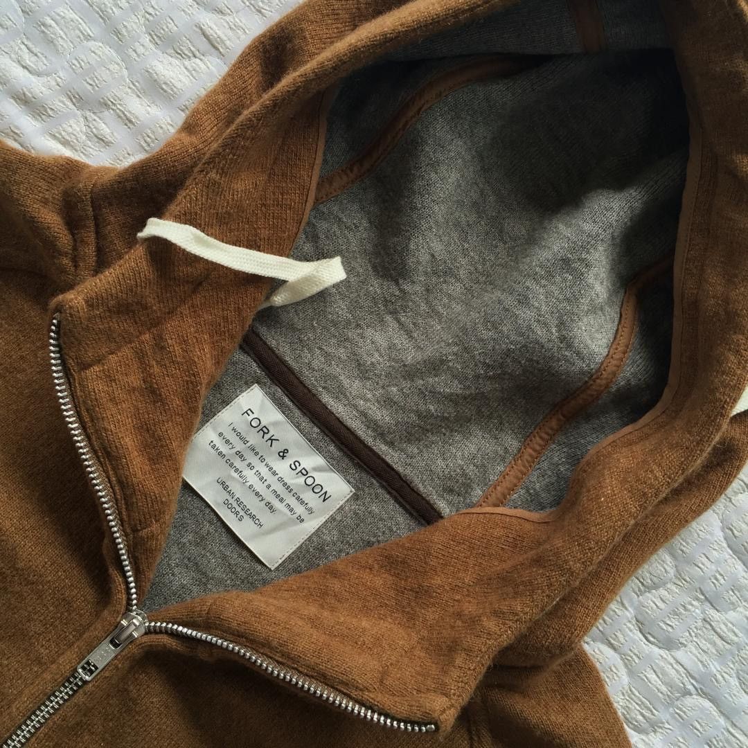 URBAN RESEARCH DOORS Hoodie Sweater By Fook & Spoon Urban Research Size US L / EU 52-54 / 3 - 3 Thumbnail