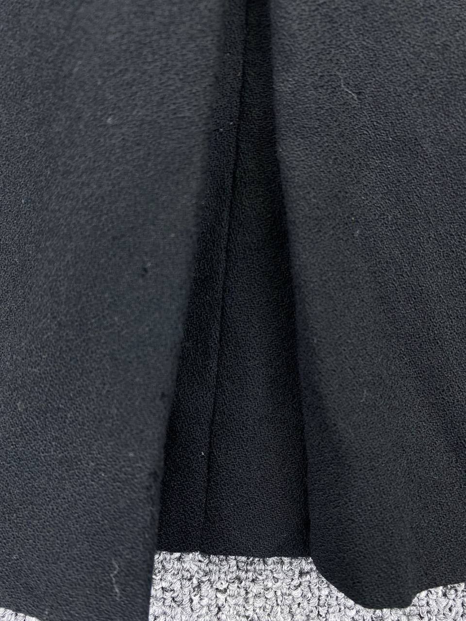Christian Dior Monsieur Vintage Dior Virgin Wool Full Black Midi Skirts Size 28" / US 6 / IT 42 - 11 Thumbnail