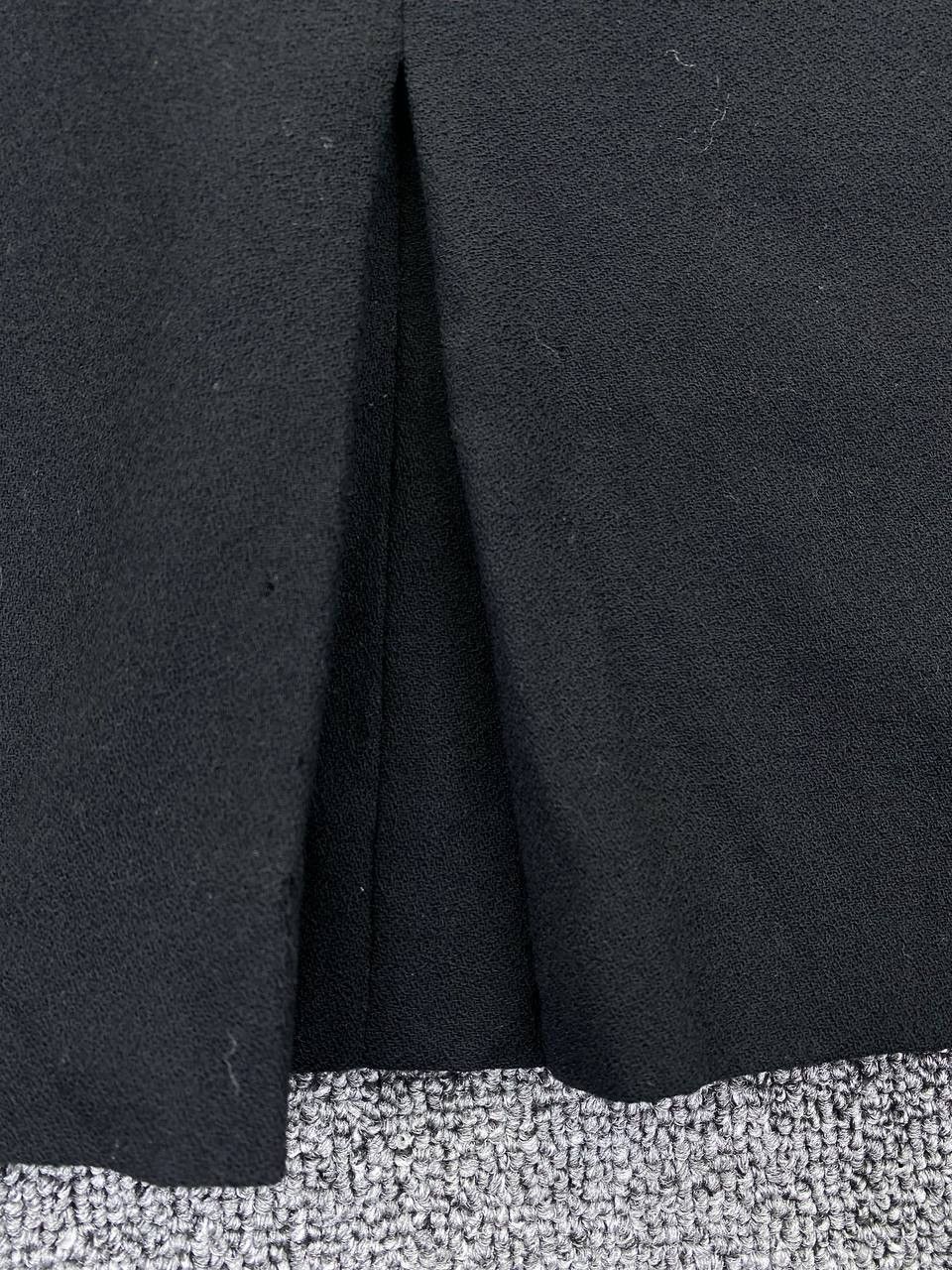 Christian Dior Monsieur Vintage Dior Virgin Wool Full Black Midi Skirts Size 28" / US 6 / IT 42 - 12 Thumbnail