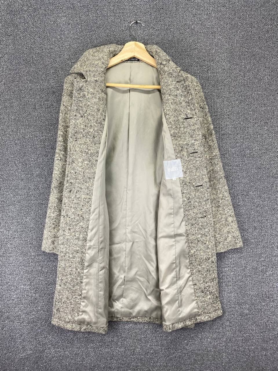 Yohji Yamamoto Ined By Yohji Yamamoto Wool Coat Long Jacket Size S / US 4 / IT 40 - 3 Thumbnail