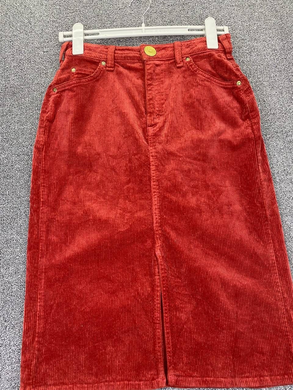 Lee Lee Rider x Union Made x United Arrows Corduroi Midi Skirts Size 27" / US 4 / IT 40 - 3 Thumbnail
