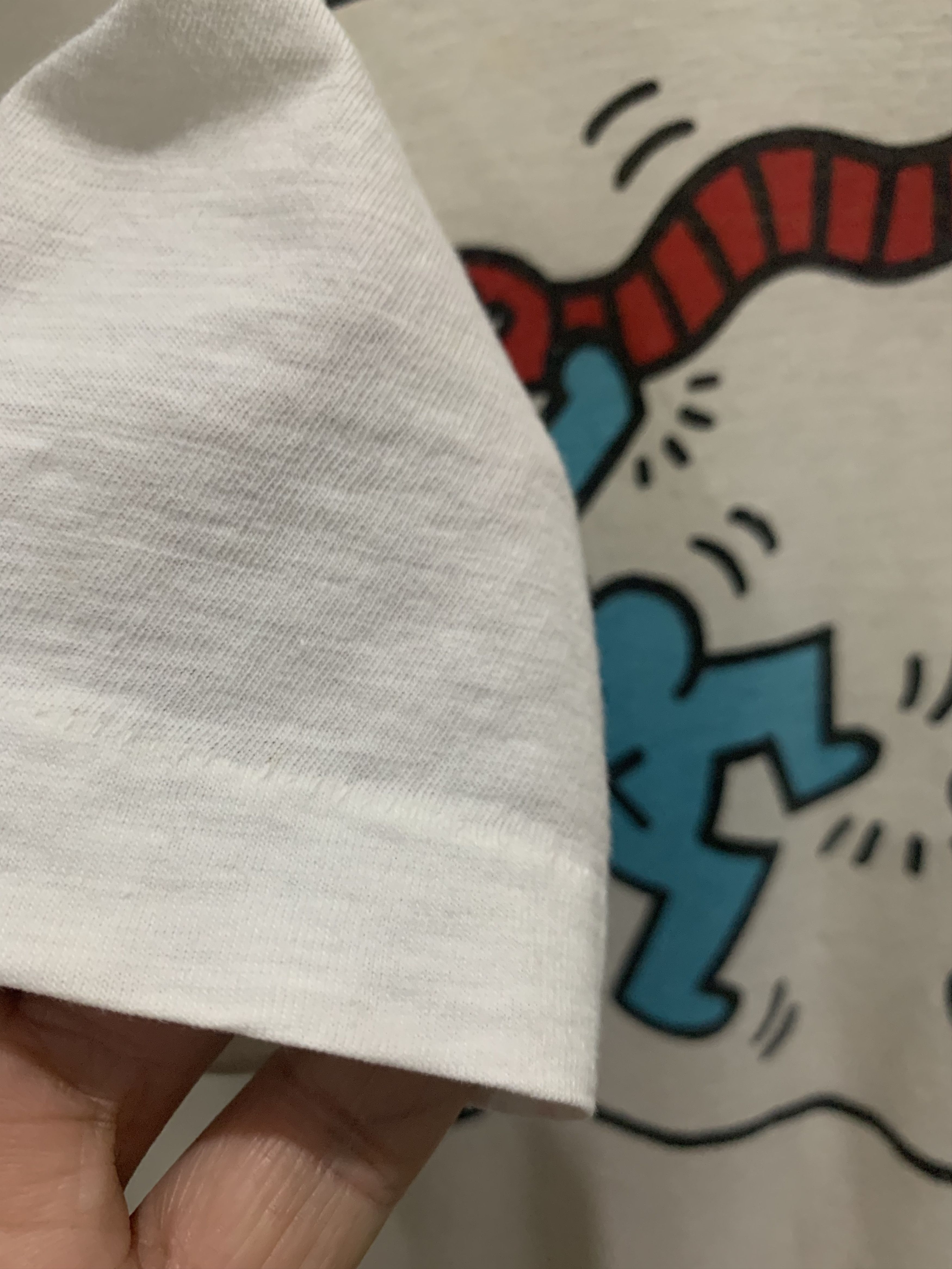 Keith Haring Vintage Keith Haring Snake Tee Size US L / EU 52-54 / 3 - 5 Thumbnail