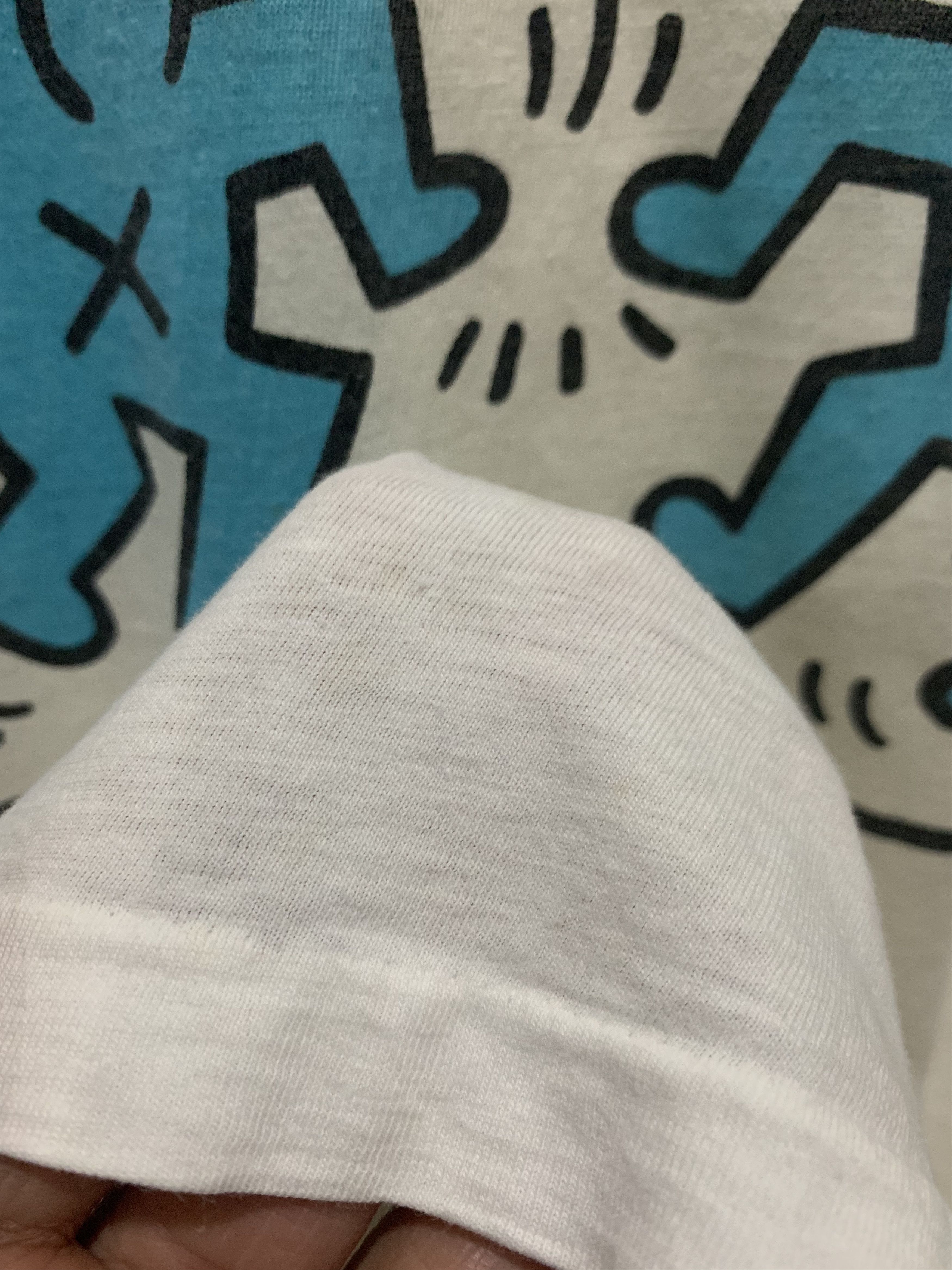 Keith Haring Vintage Keith Haring Snake Tee Size US L / EU 52-54 / 3 - 6 Thumbnail