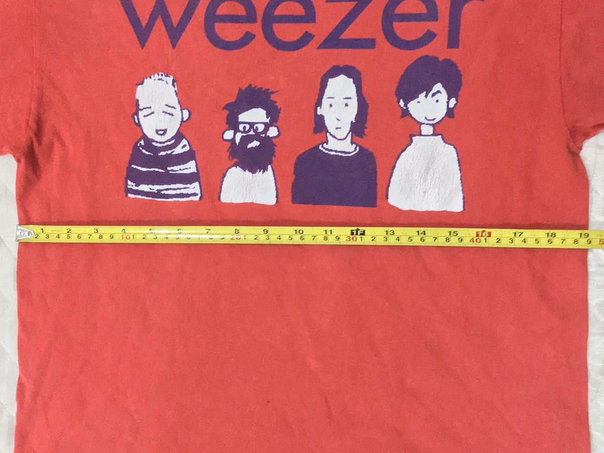 Vintage late 90s Weezer Iconic Cartoon Promo Tee