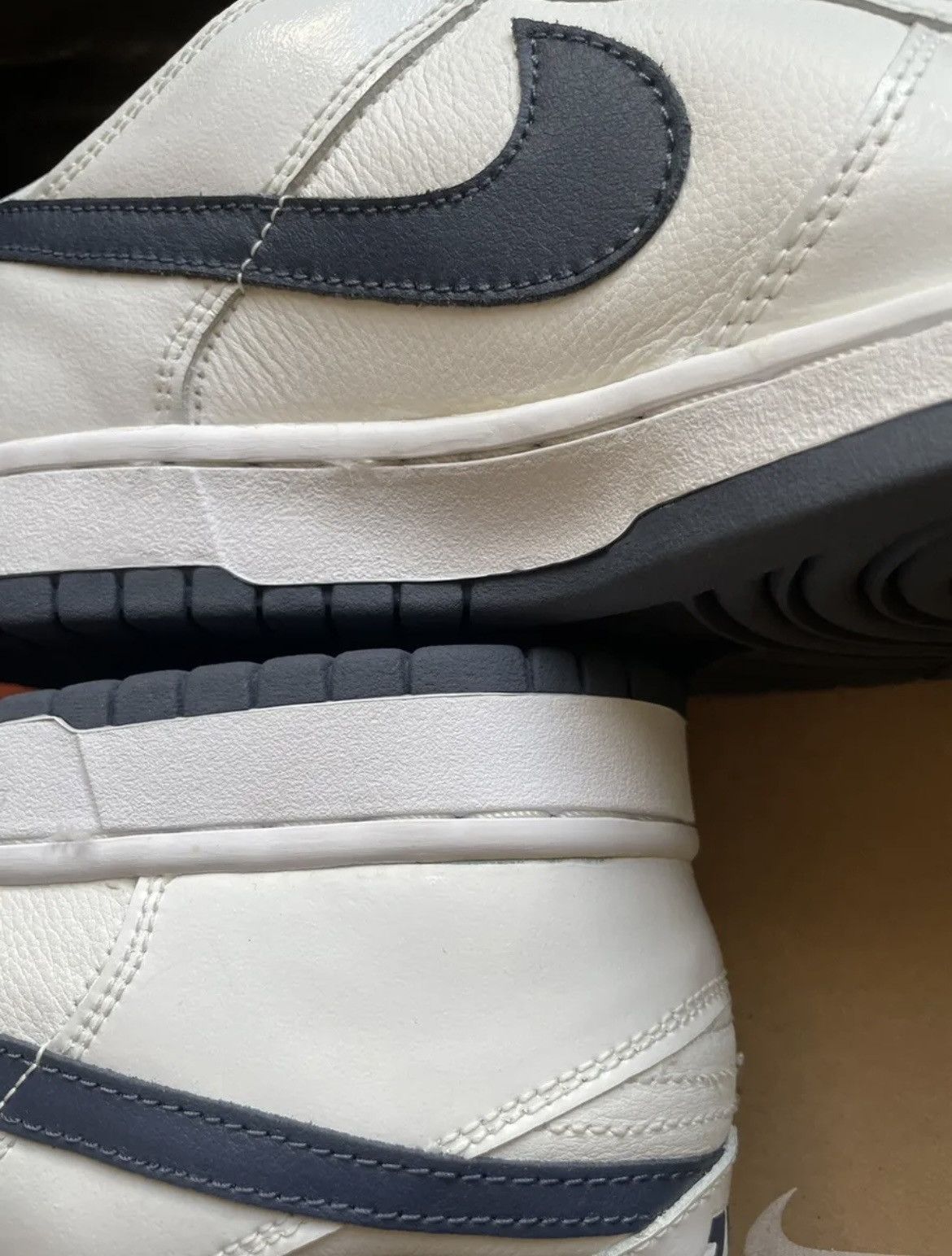 Nike 2002 Nike Dunk Low Pro Wmns White/Medium Denim Size 11/9.5 Size US 10 / EU 43 - 10 Thumbnail