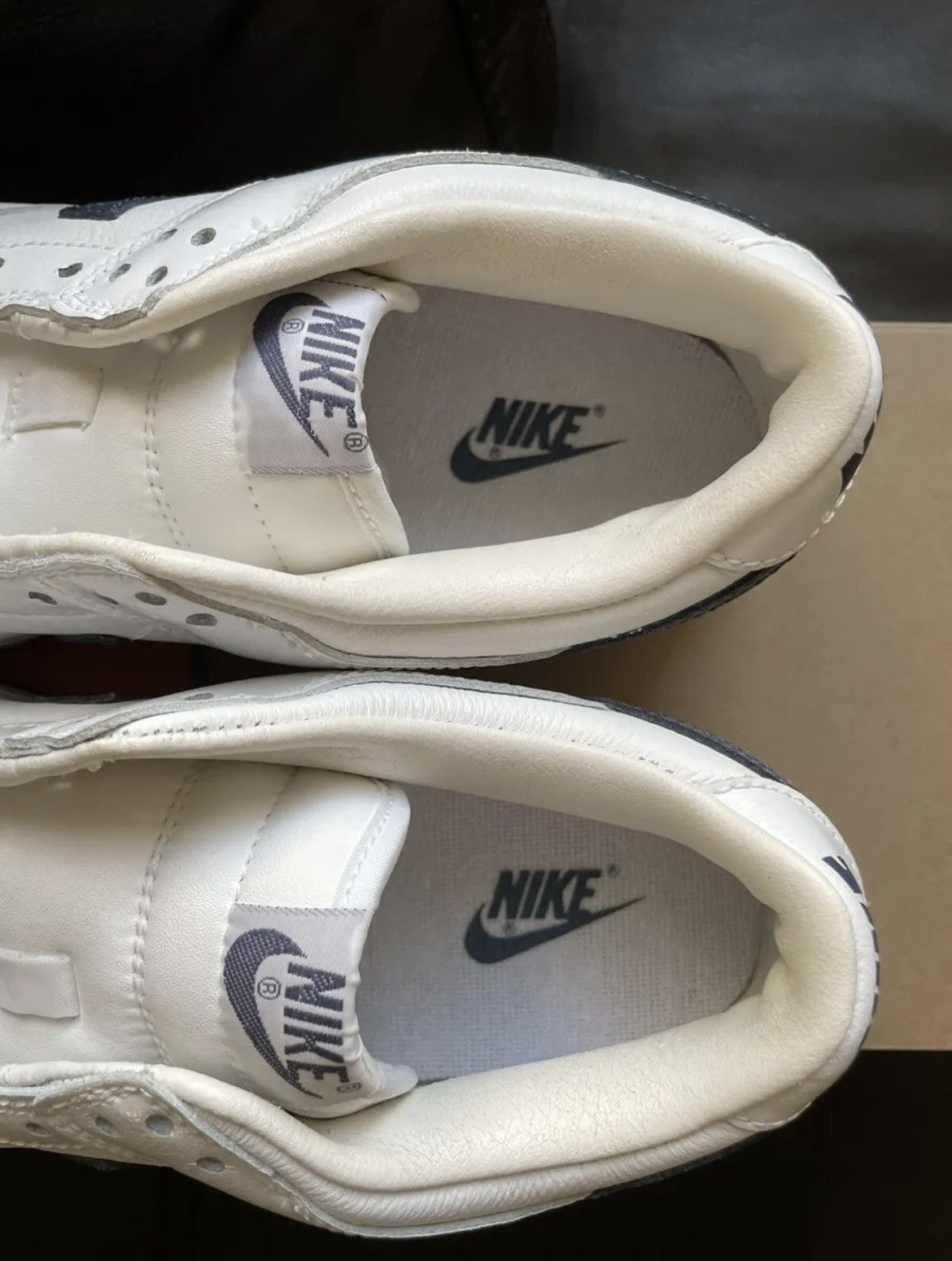 Nike 2002 Nike Dunk Low Pro Wmns White/Medium Denim Size 11/9.5 Size US 10 / EU 43 - 8 Thumbnail