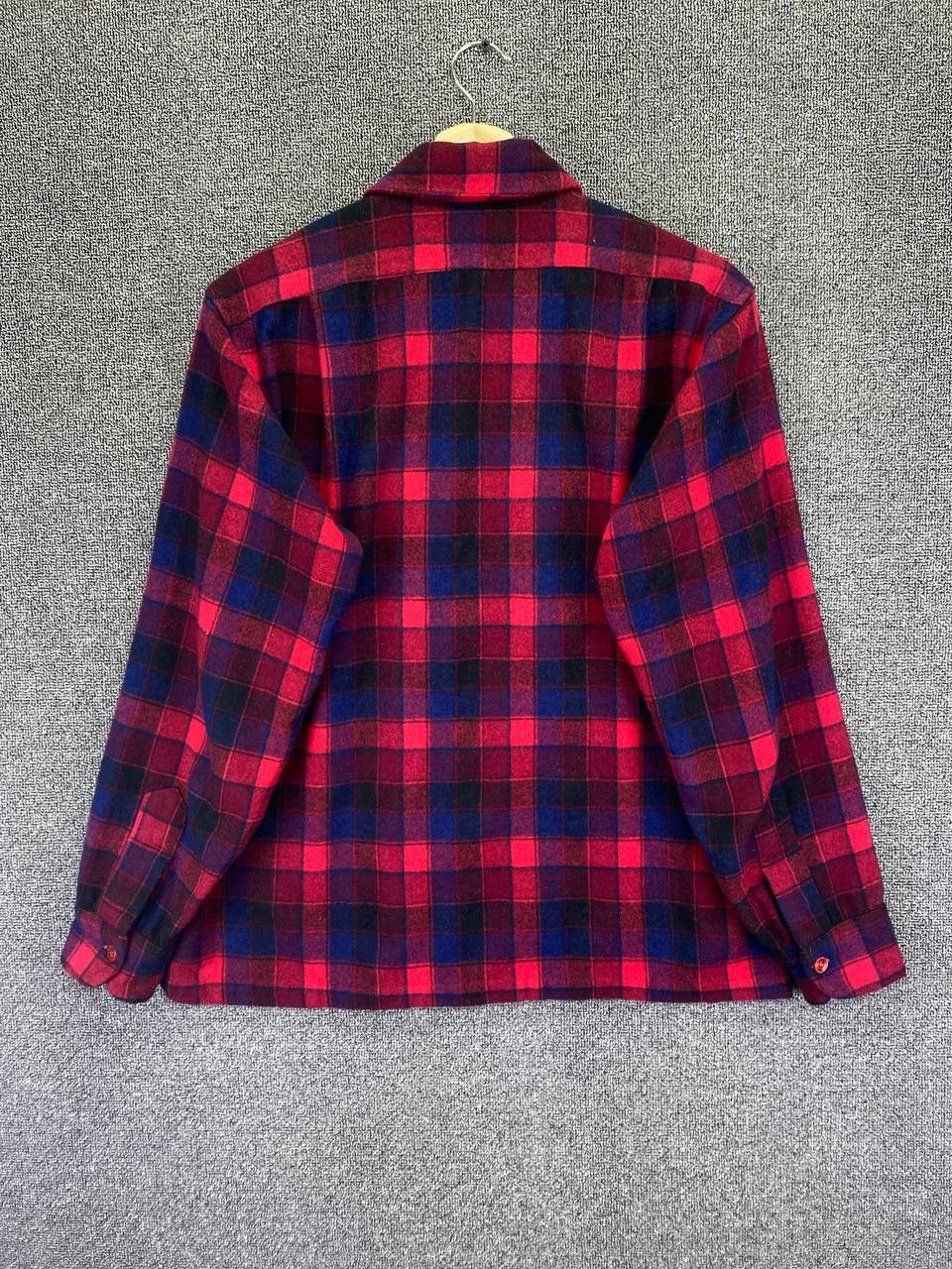 Pendleton Vintage Pendleton Wool Flannel Shadow Plaid Double Pocket Size US M / EU 48-50 / 2 - 5 Thumbnail