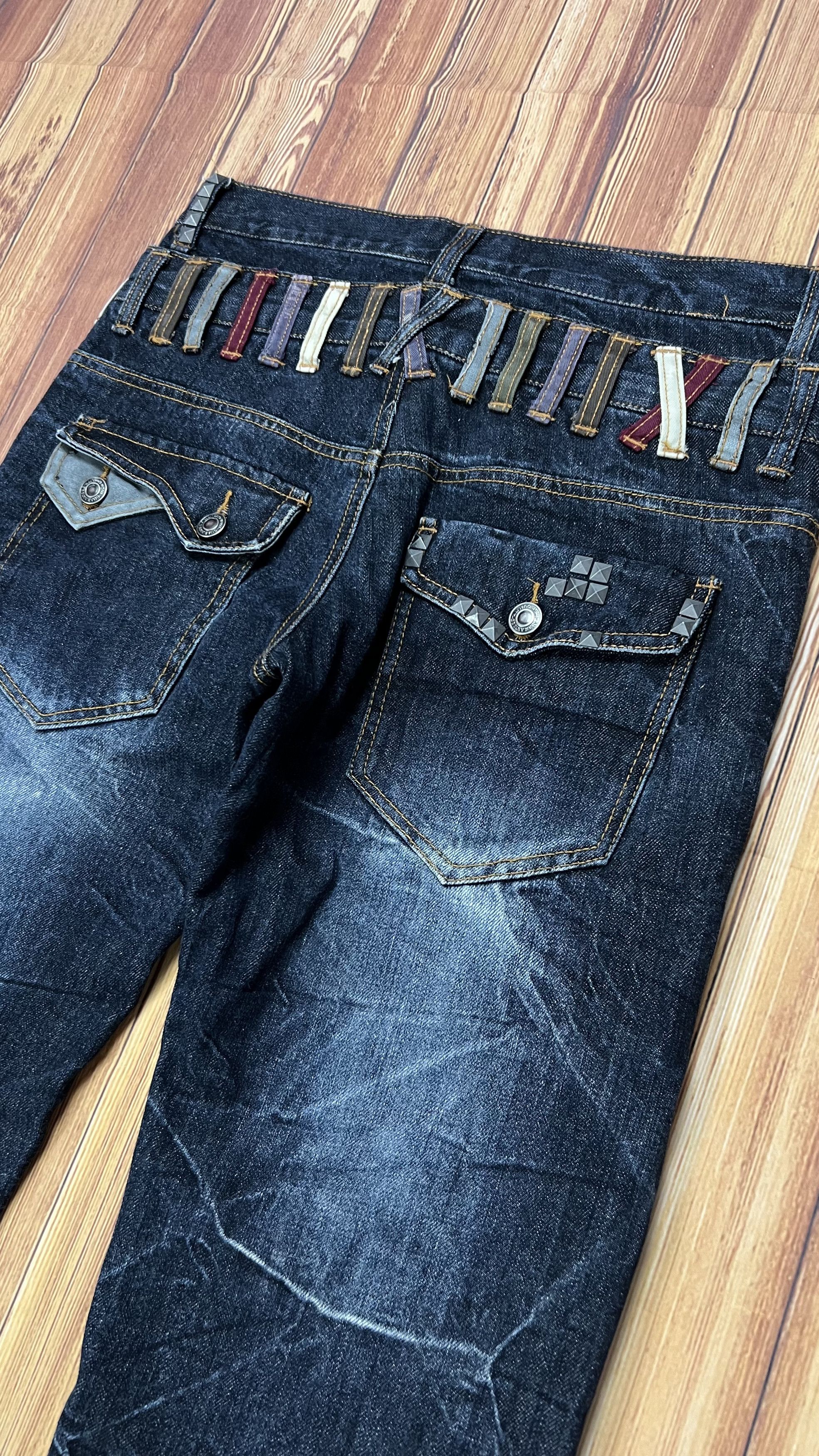 Japanese Brand × Vintage NYLAUS Double Waist Storm Pattern Size US 32 / EU 48 - 8 Thumbnail